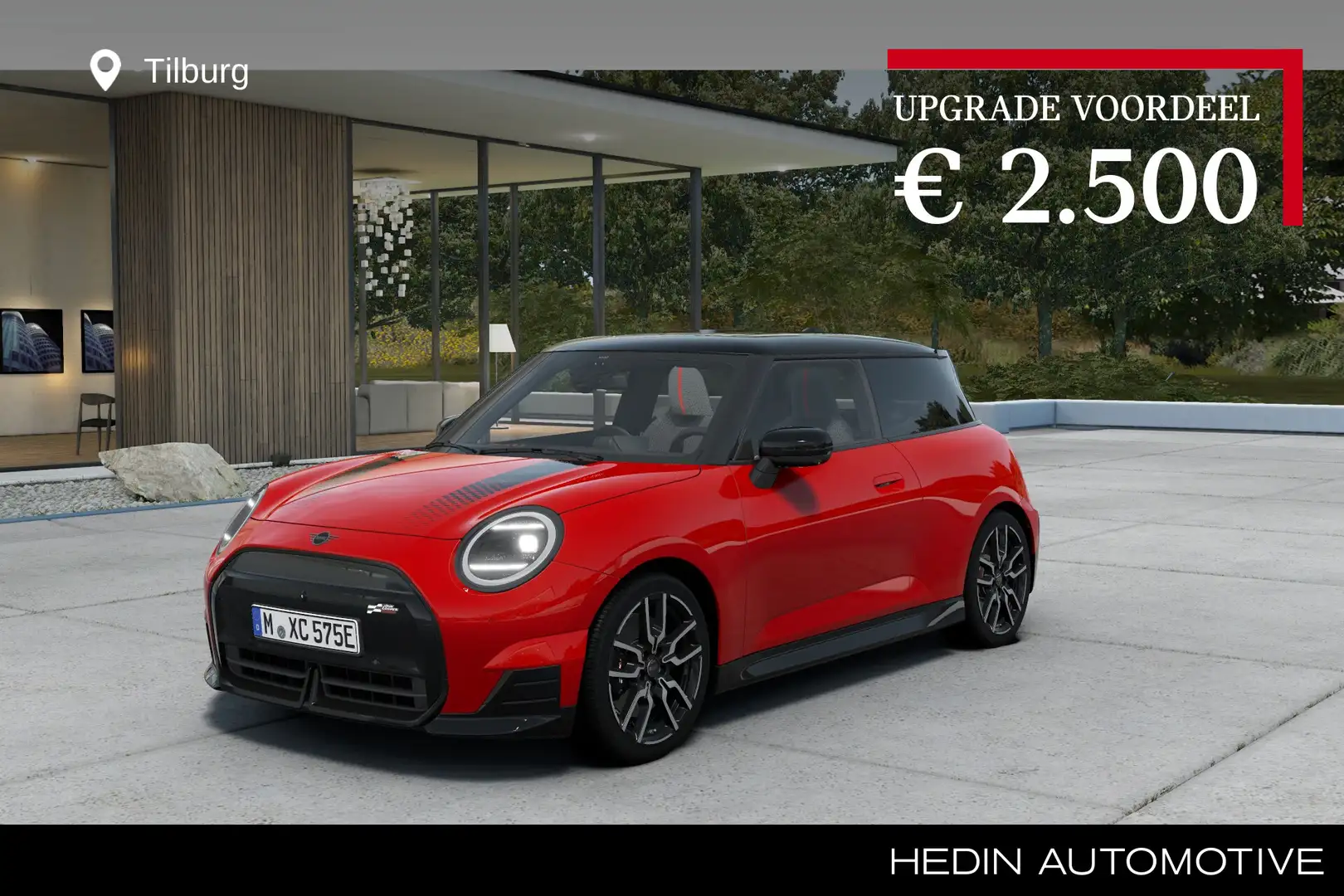 MINI John Cooper Works E Electric JCW Trim | Pakket L | Glazen panoramadak Rot - 1