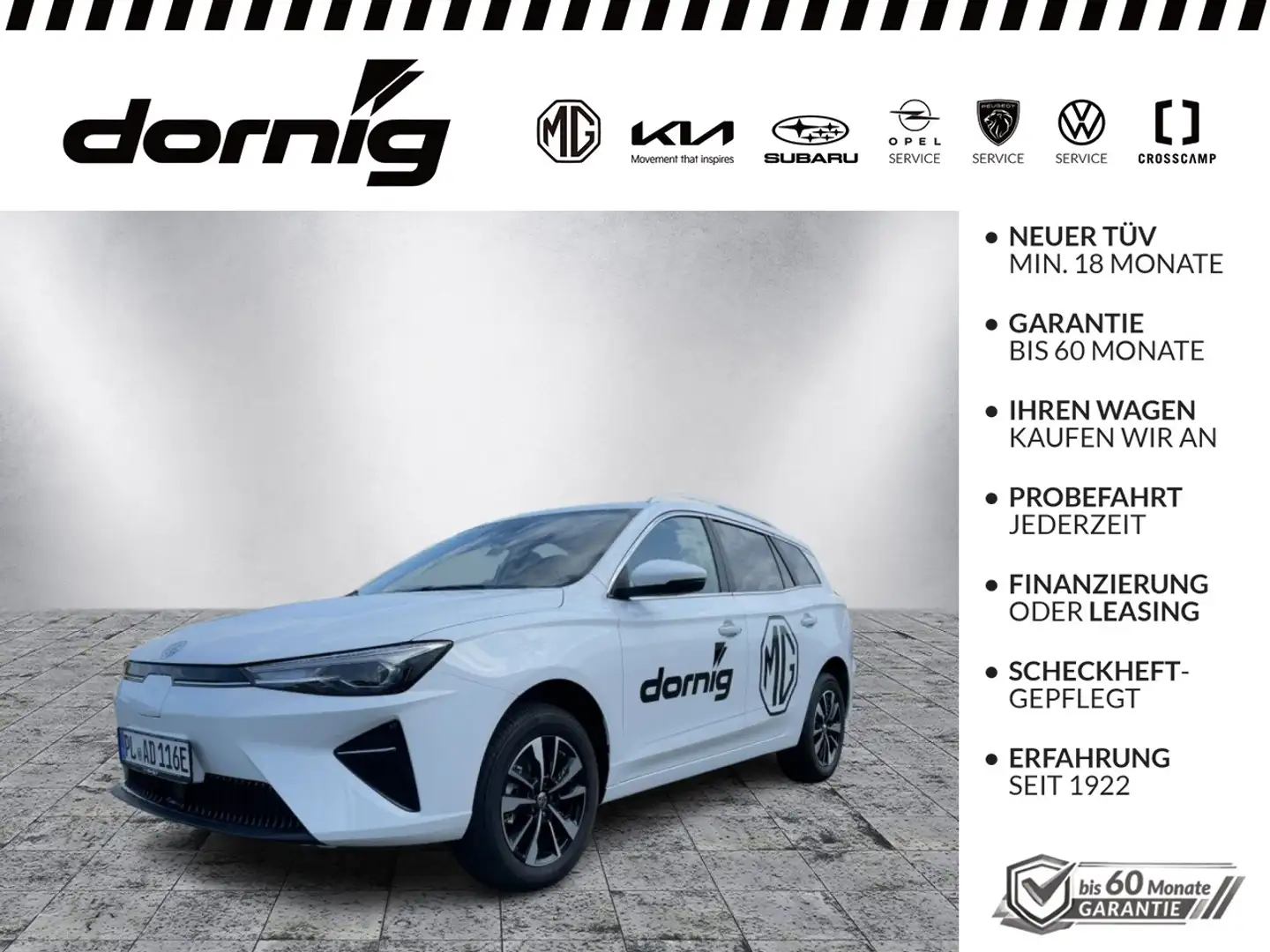 MG MG5 50,3 kWh Comfort Blanco - 1