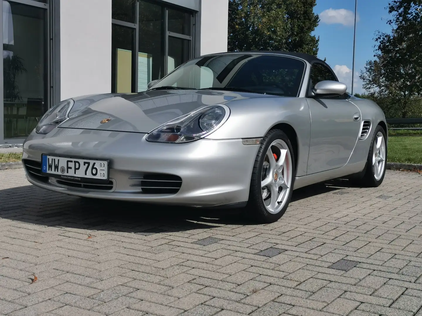 Porsche Boxster S Deutsches Fhrzg. HU Neu 06/27 Срібний - 1