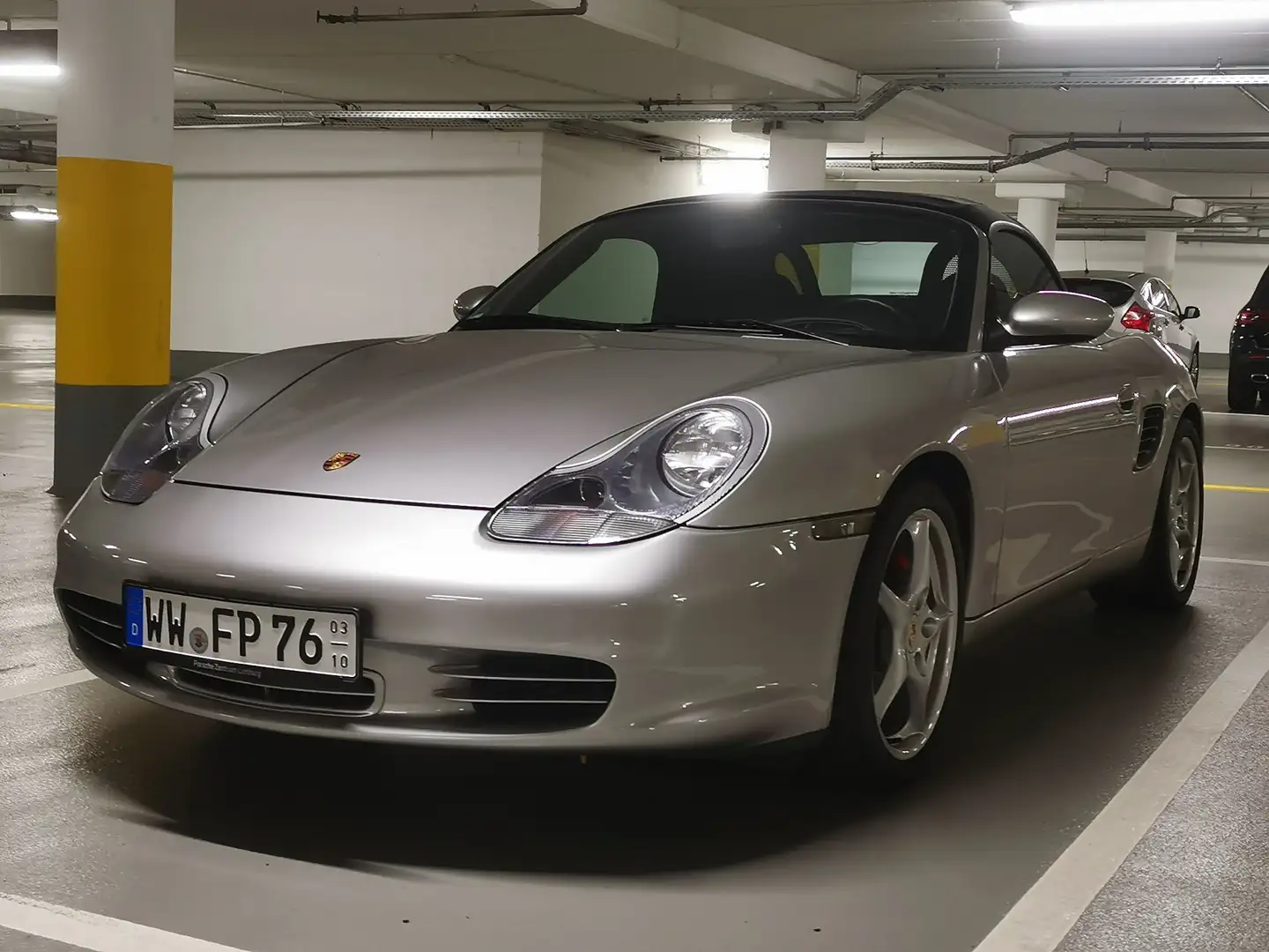 Porsche Boxster S Deutsches Fhrzg. HU Neu 06/27 Срібний - 2
