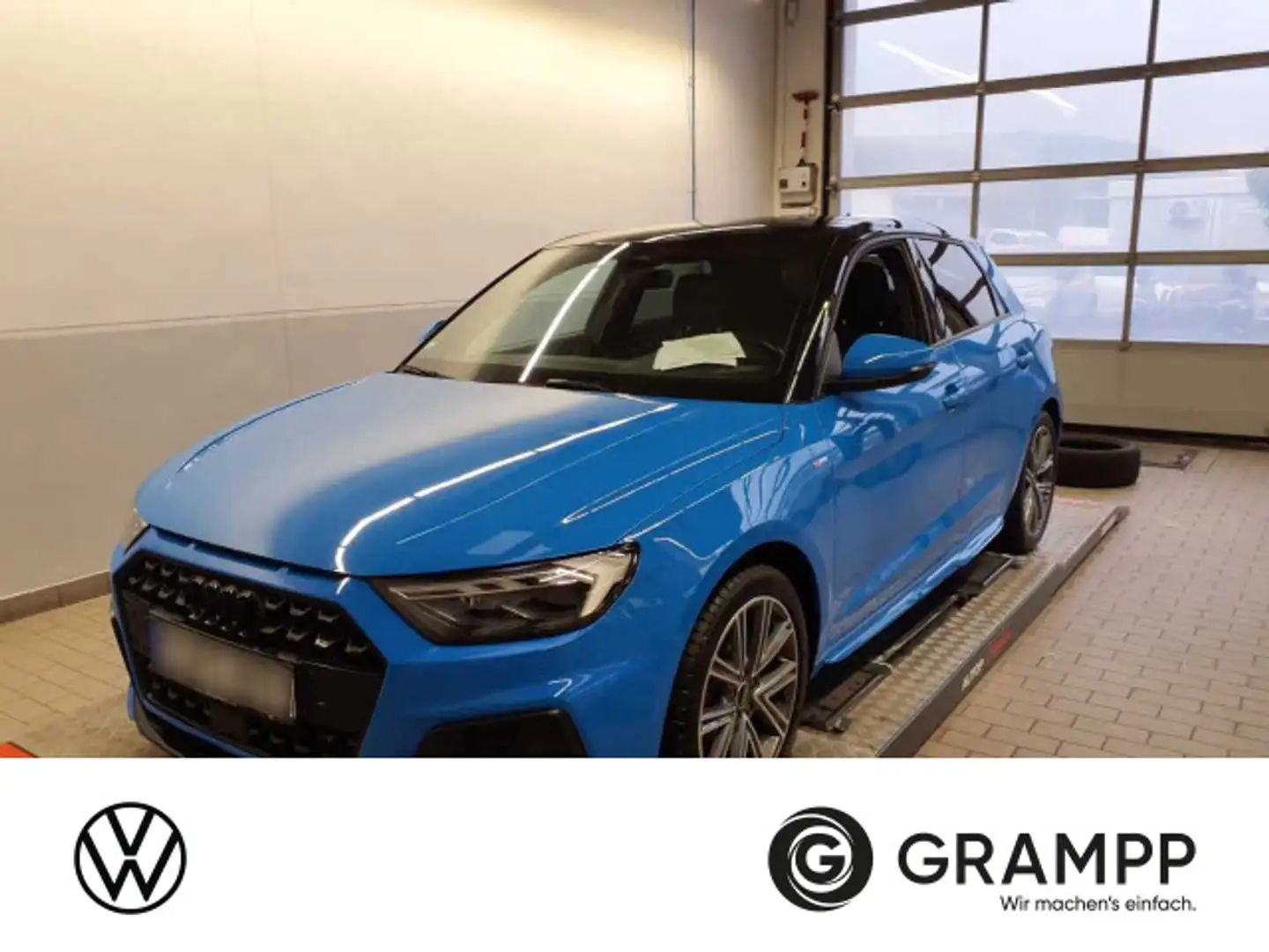 Audi A1 30 TFSI S-Line +LED+OPTIK+PDC+VIRTU Blau - 1
