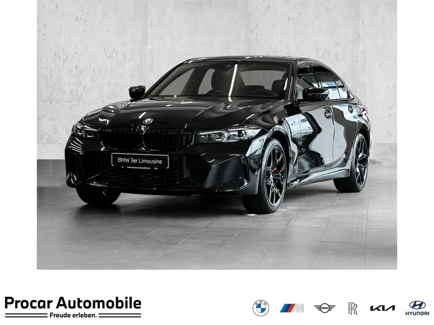 BMW 320 i M Sportpaket * Glasdach * Harman Kardon Surround Noir - 1