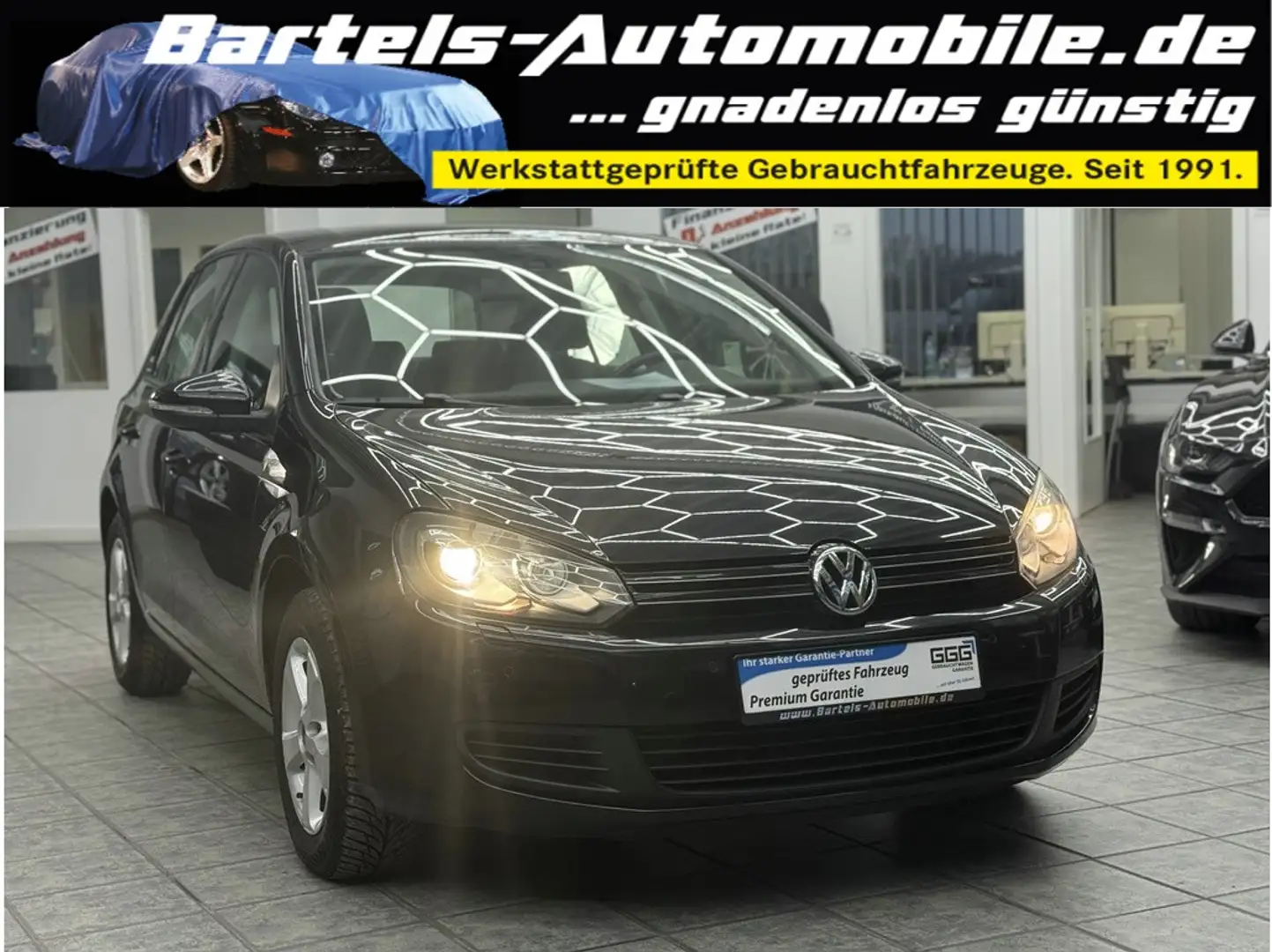 Volkswagen Golf VI 1.4 TSI Comfortline, 2.Hd., DSG, Navi Czarny - 1