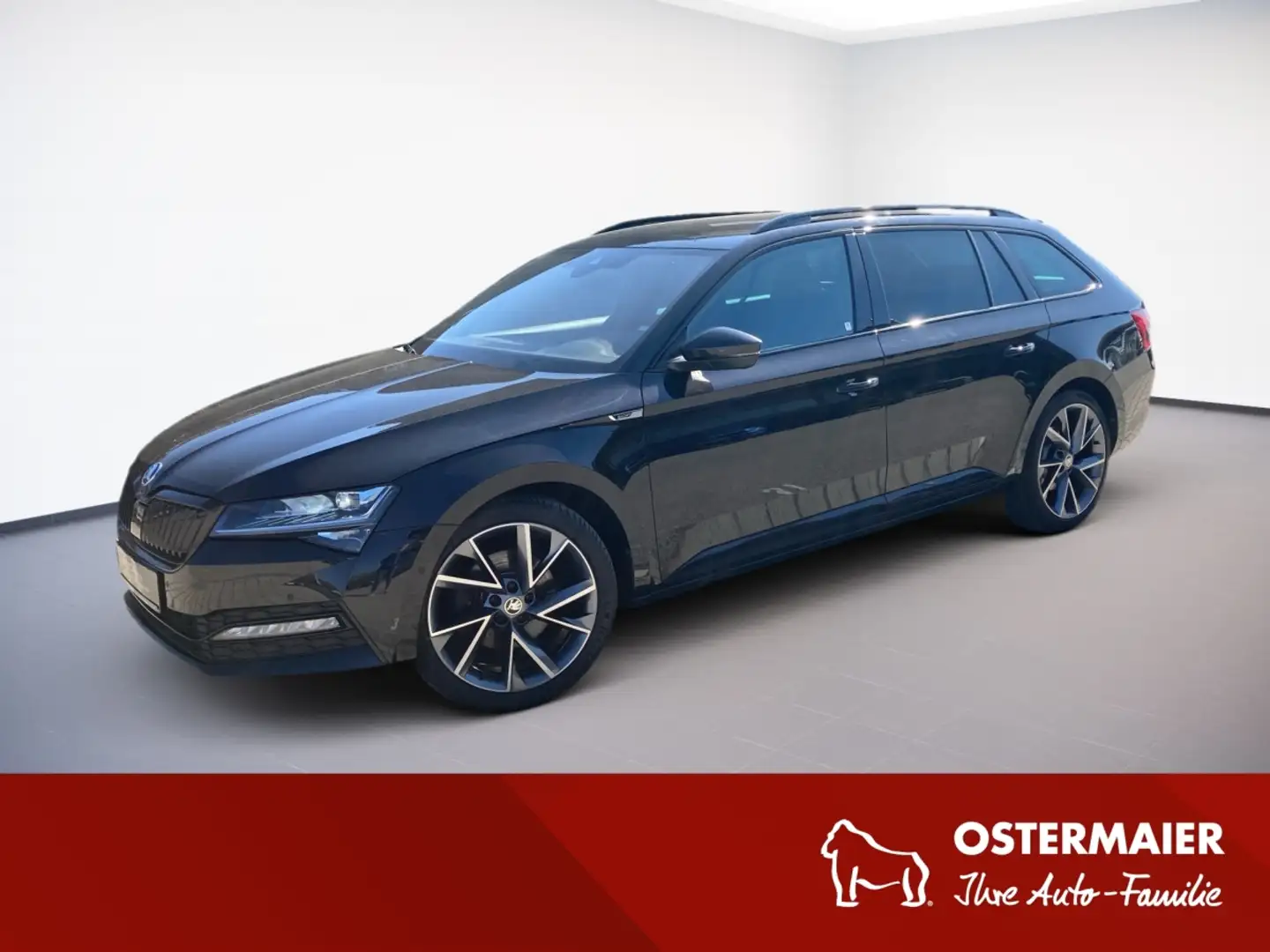 Skoda Superb Com. Sportline 2.0TDI DCC.MATRIX.ViCo.AHK.DSG.NAVI Černá - 1
