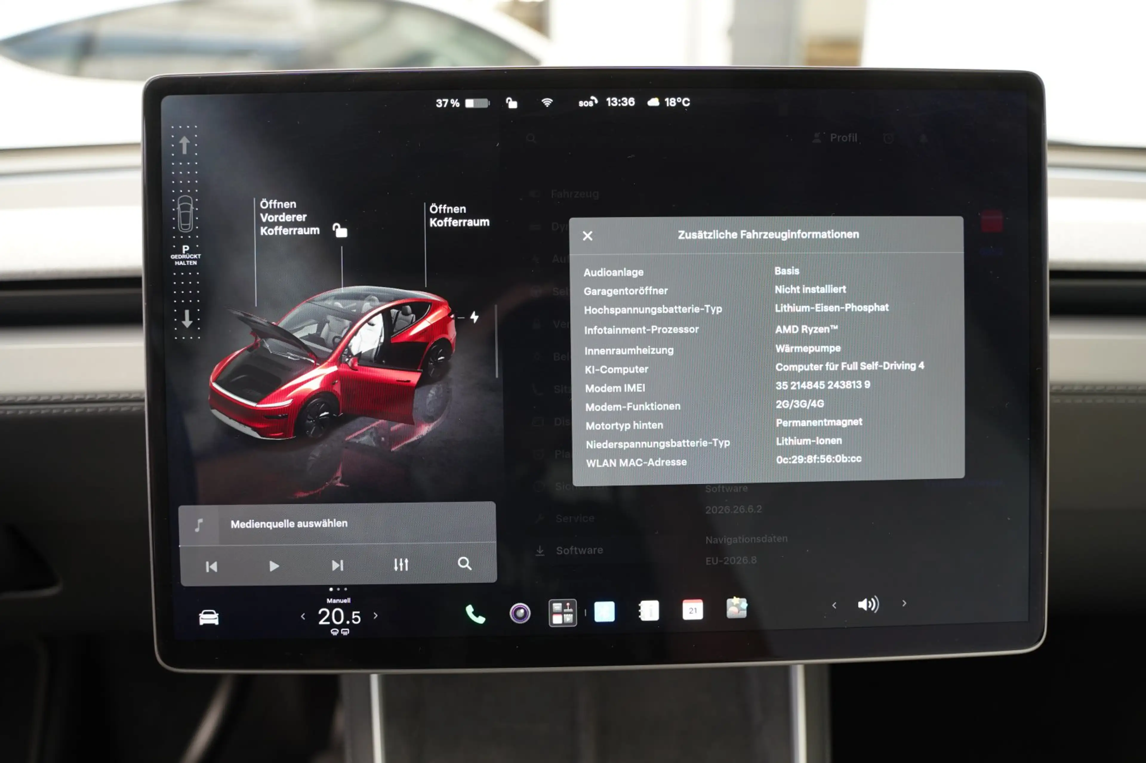 Tesla Model Y Hinterradantrieb Premium *innen weiß* — photo 13