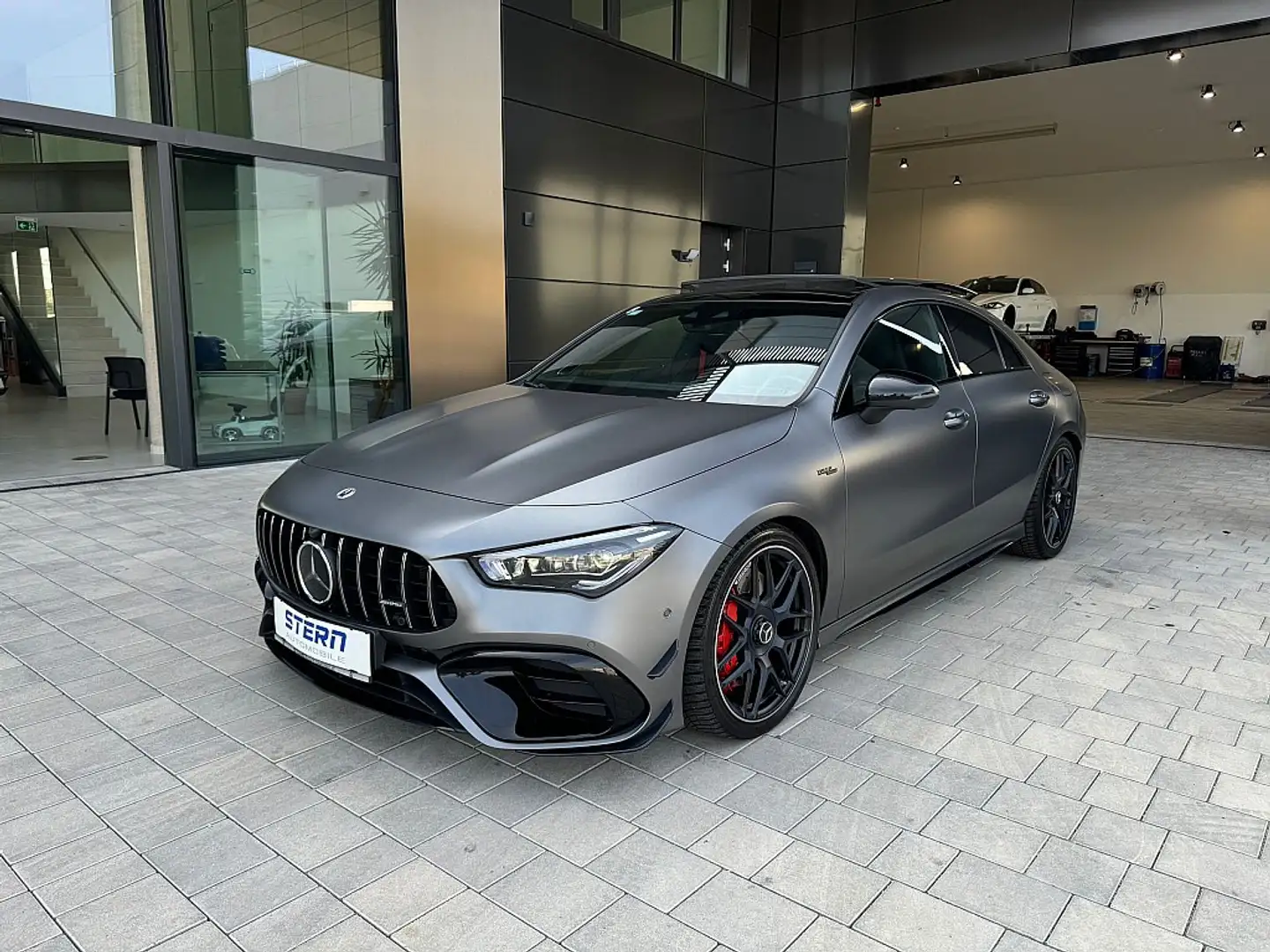 Mercedes-Benz CLA 45 AMG S 4MATIC+ *PANO*HEADUP*PERFORMANCE SITZE* Szary - 1
