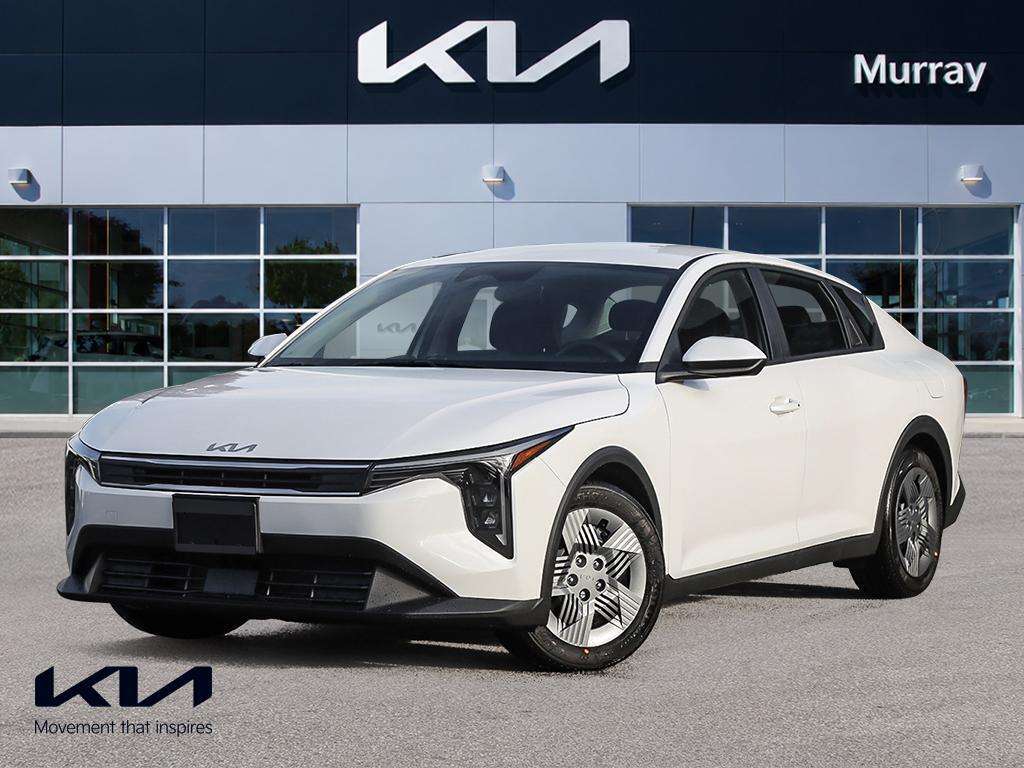 2026 Kia K4 LX Snow White Pearl - Image 1