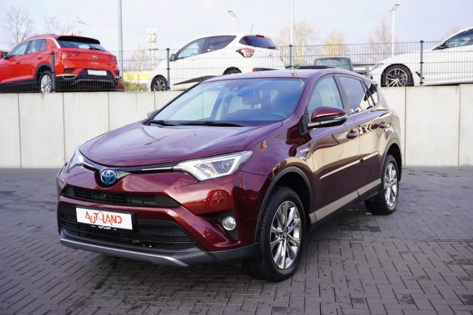 Toyota RAV 4 RAV4 2.5 Hybrid Executive 360° AHK Sitzheizung Rot - 2