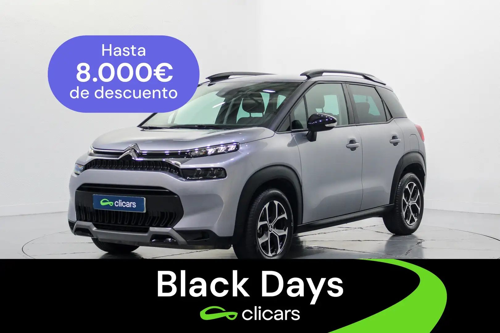 Citroen C3 Aircross Puretech S&S Plus 110 Plateado - 1