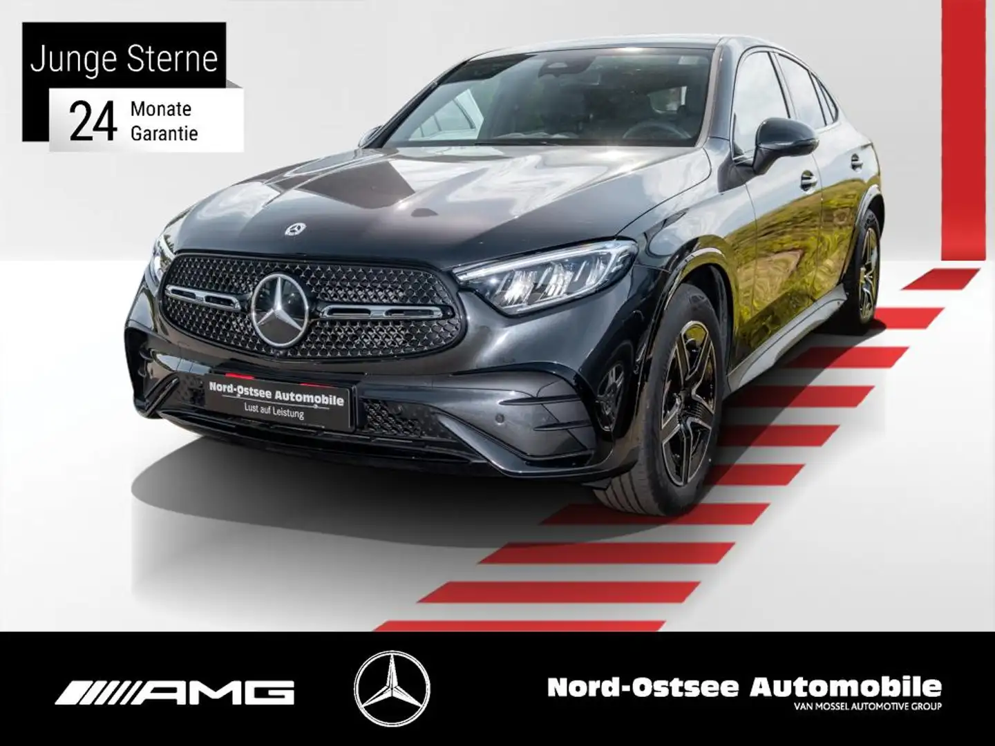Mercedes-Benz GLC 450 d COUPÉ 4M AMG PANO NIGHT 360° MEMORY Grau - 1