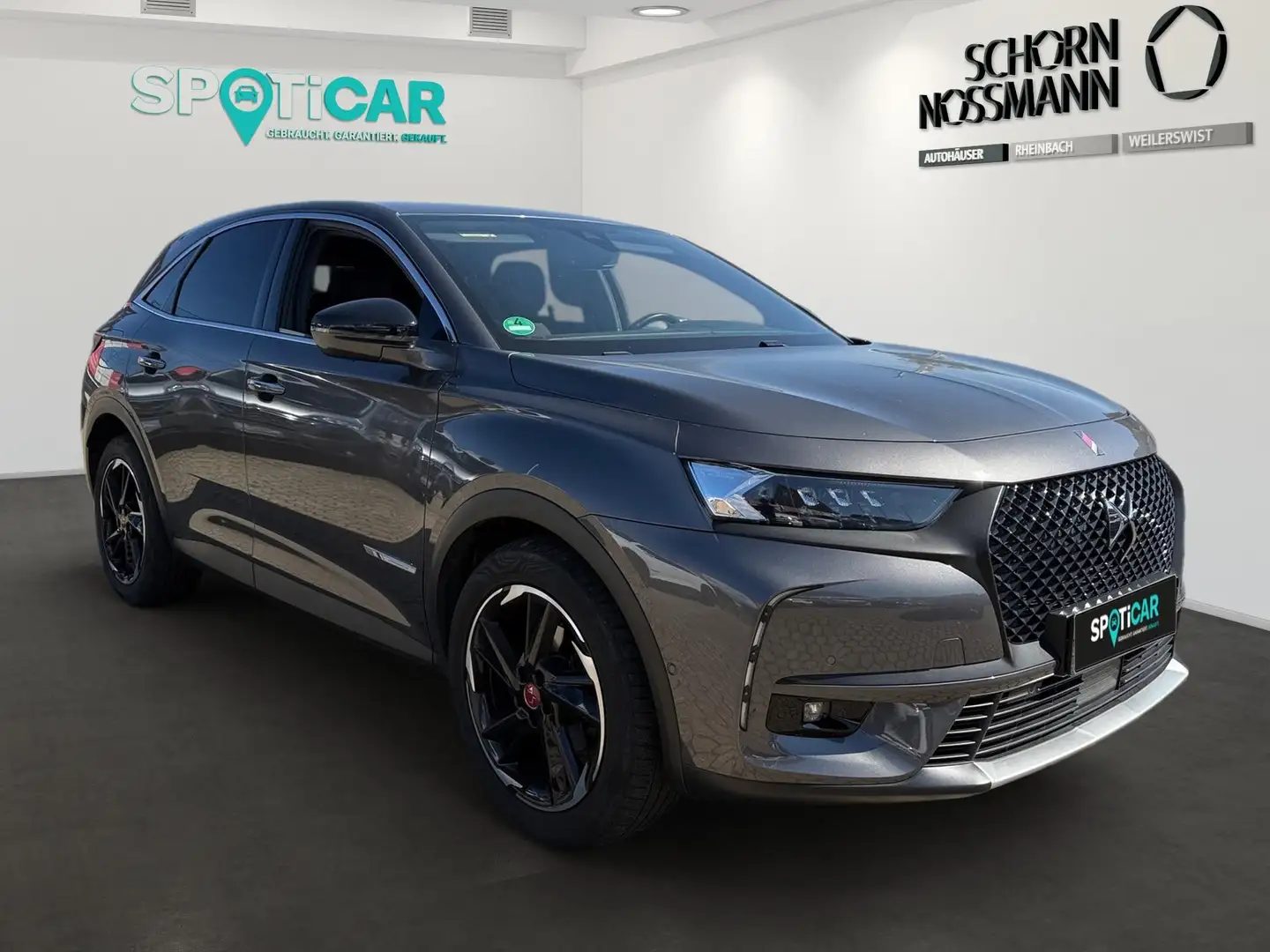 DS Automobiles DS 7 Crossback DS7 CROSSBACK PERFLIN BHDI 180 NAVIGATION,KEYLESS Gris - 2
