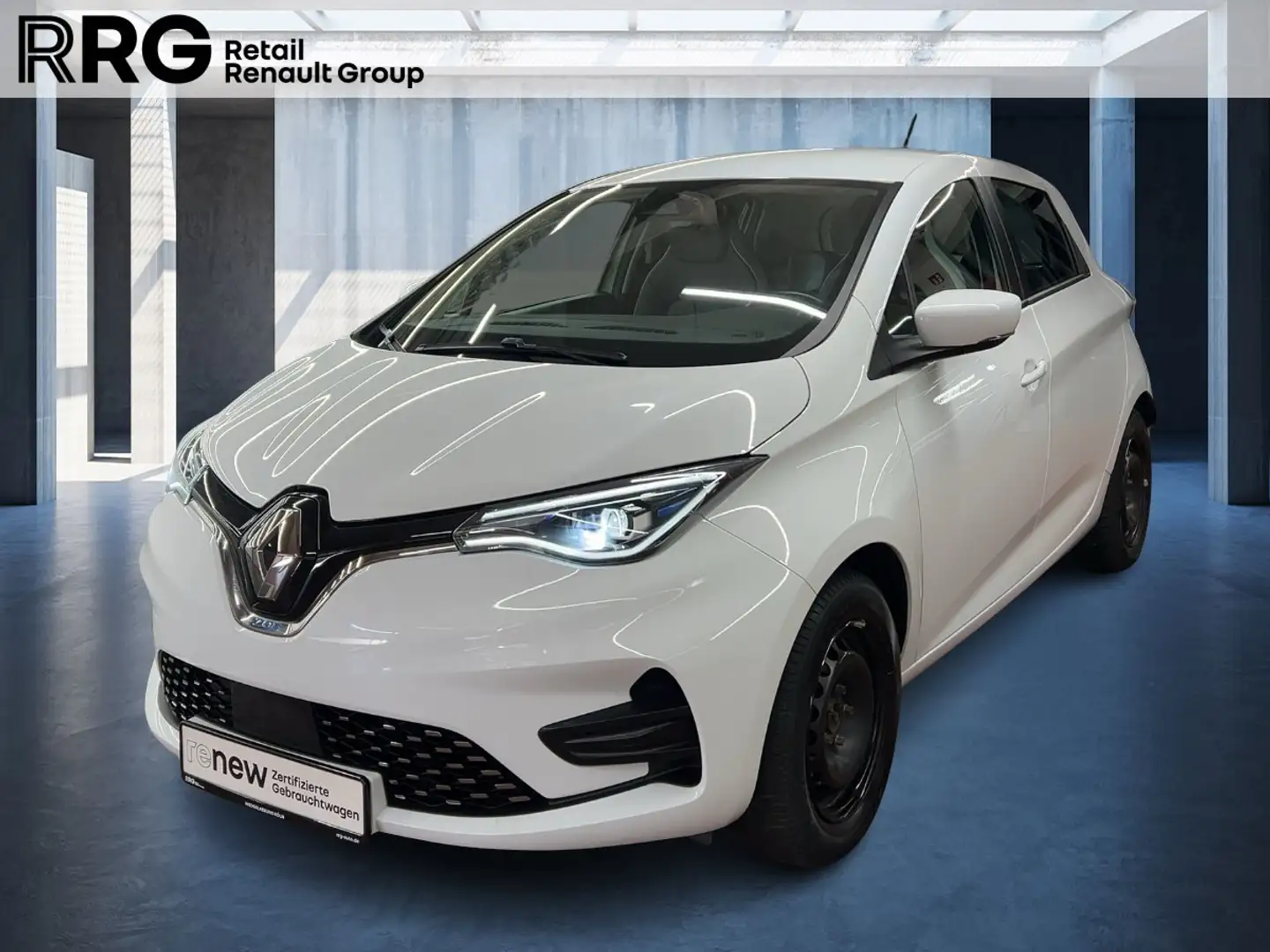Renault ZOE EXPERIENCE R110 50kWh  BATTERIEMIETE Weiß - 1