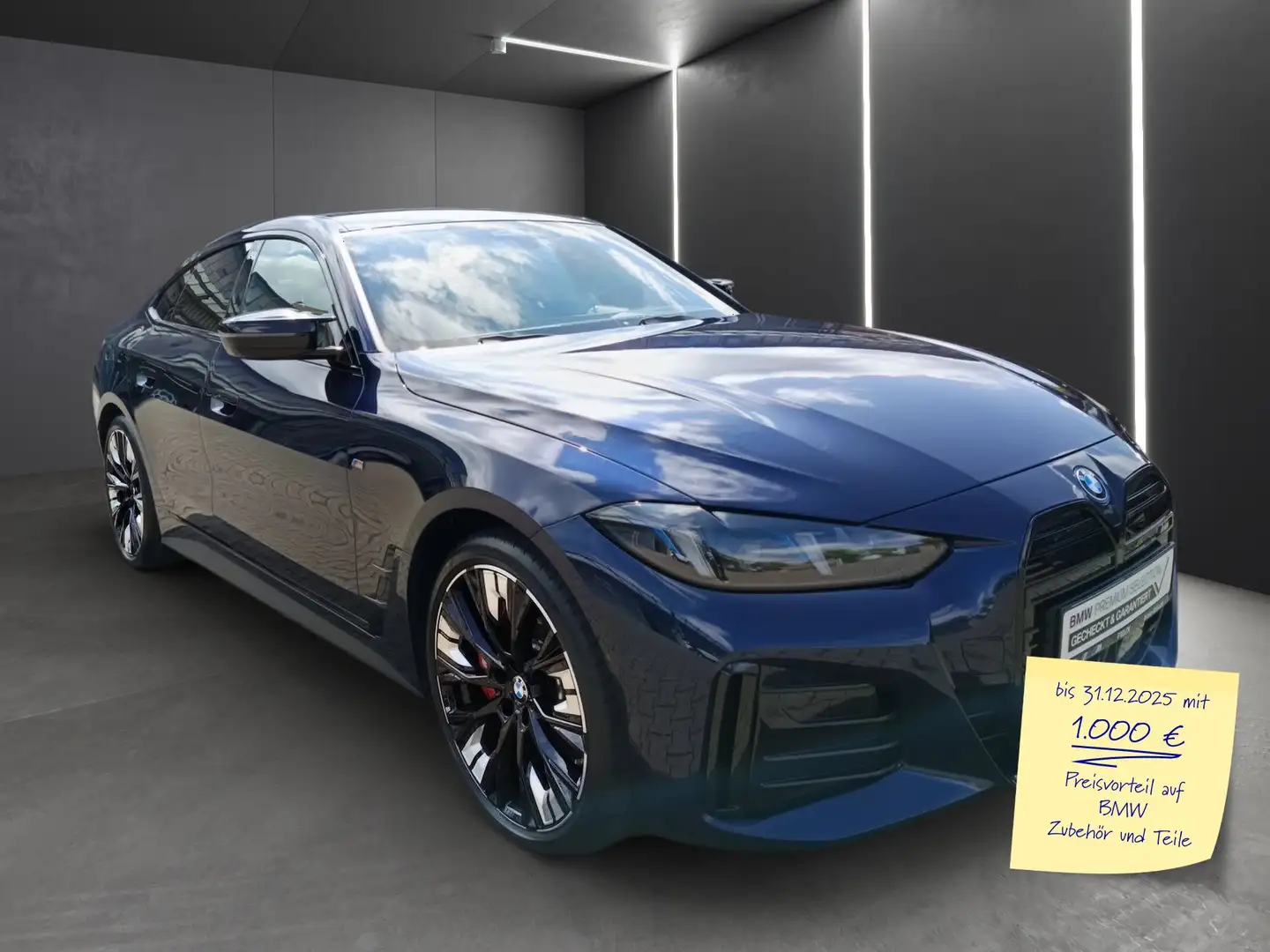 BMW i4 M50 xDrive+LCI/FACELIFT+INDIVIDUAL+M SPORTPAKET PR Blau - 2