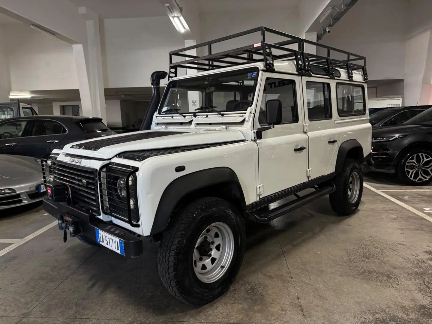 Land Rover Defender 110 2.5 Td5 cat S.W.#9POSTI#CLIMATIZZATORE#VERRICE Bianco - 2