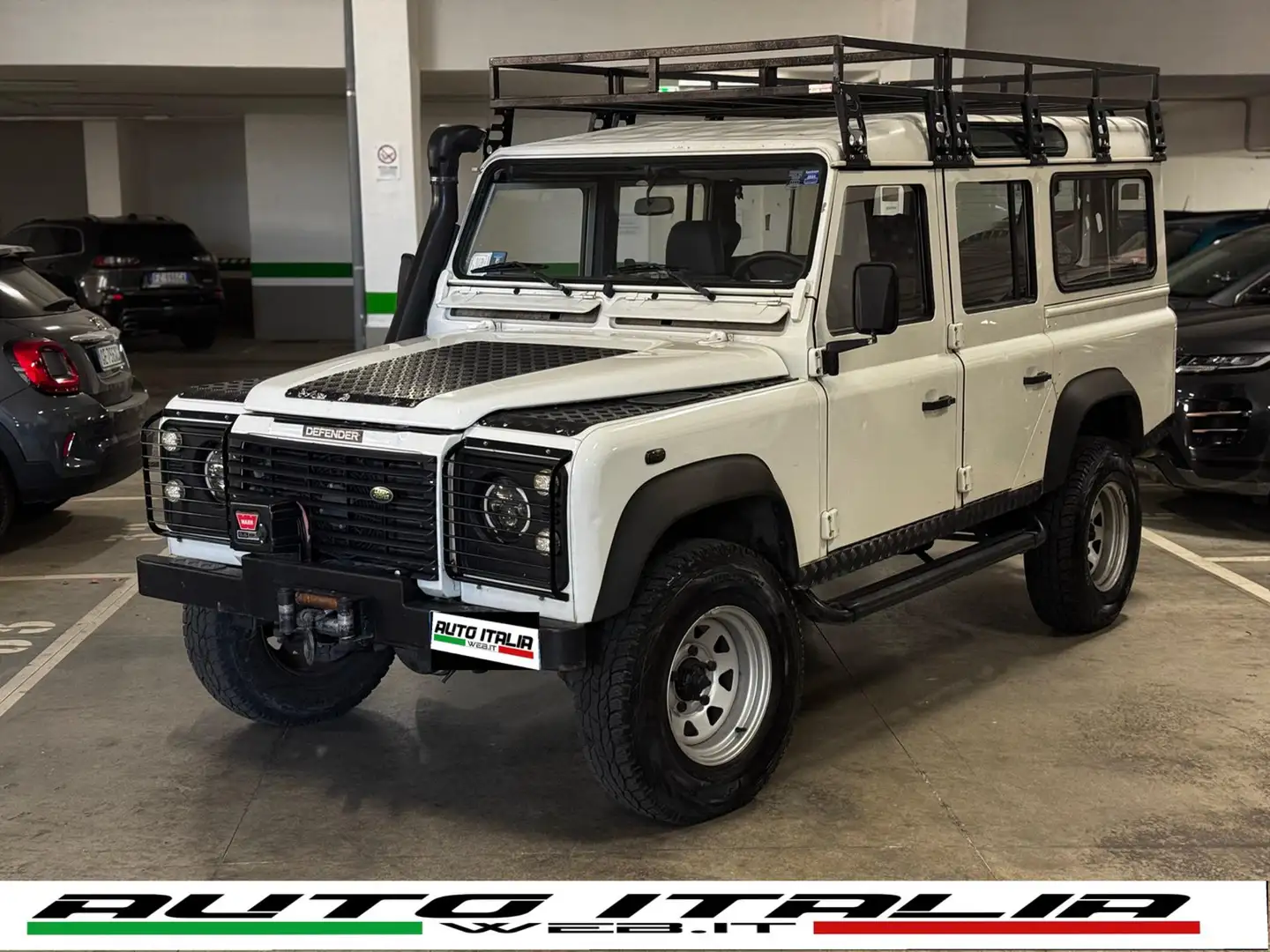 Land Rover Defender 110 2.5 Td5 cat S.W.#9POSTI#CLIMATIZZATORE#VERRICE Bianco - 1