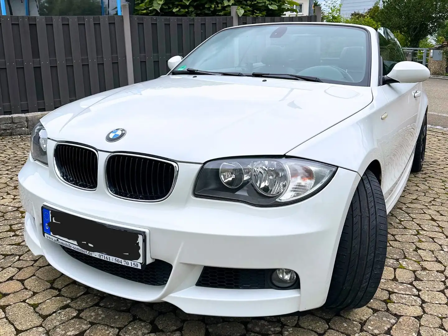BMW 118 BMW 118i Cabrio + M Sport-Paket/M-Technic Fehér - 1