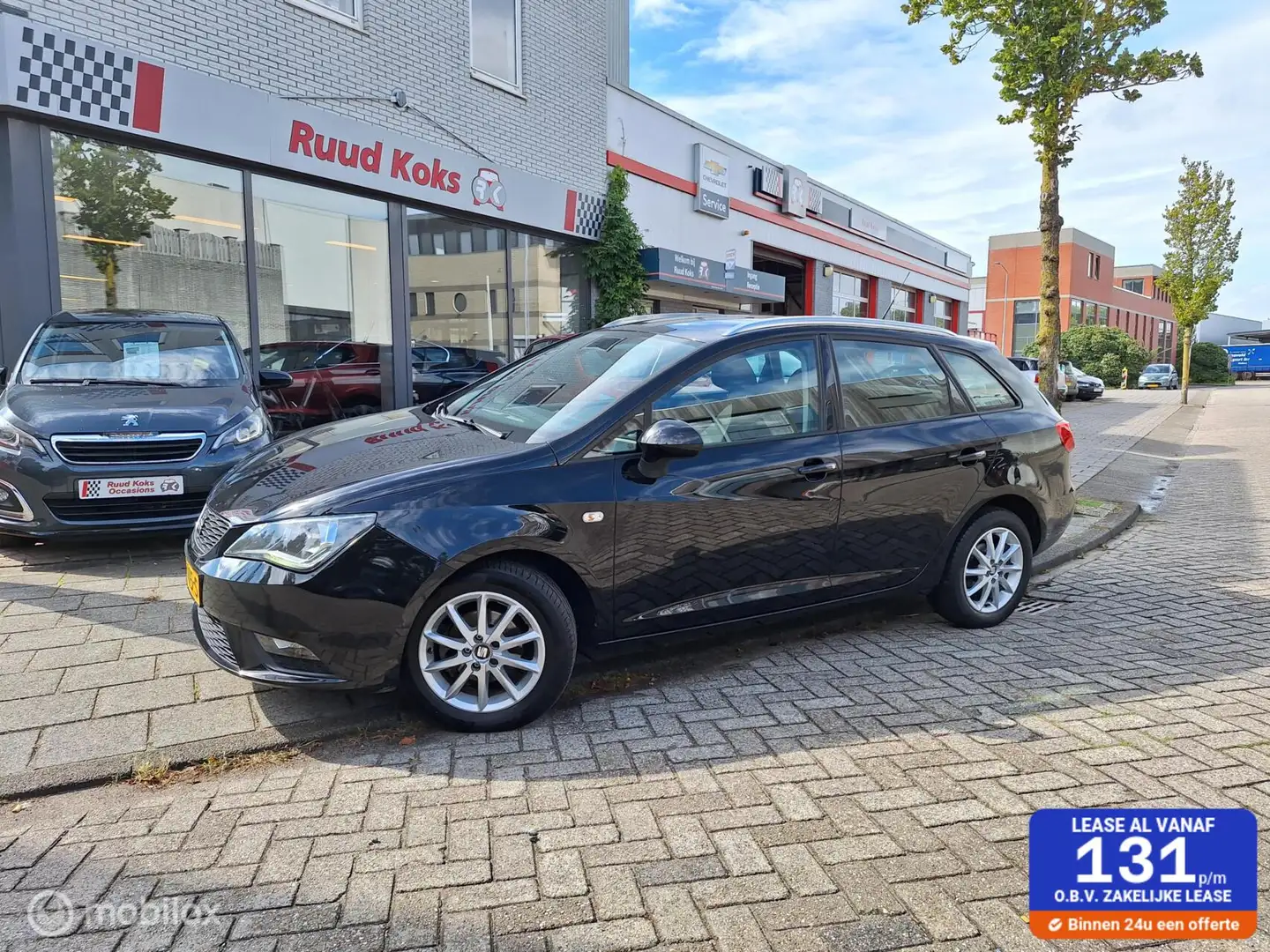 SEAT Ibiza ST 1.0 ECOTSI STYLE CONNECT / Carplay / Airco / Noir - 1