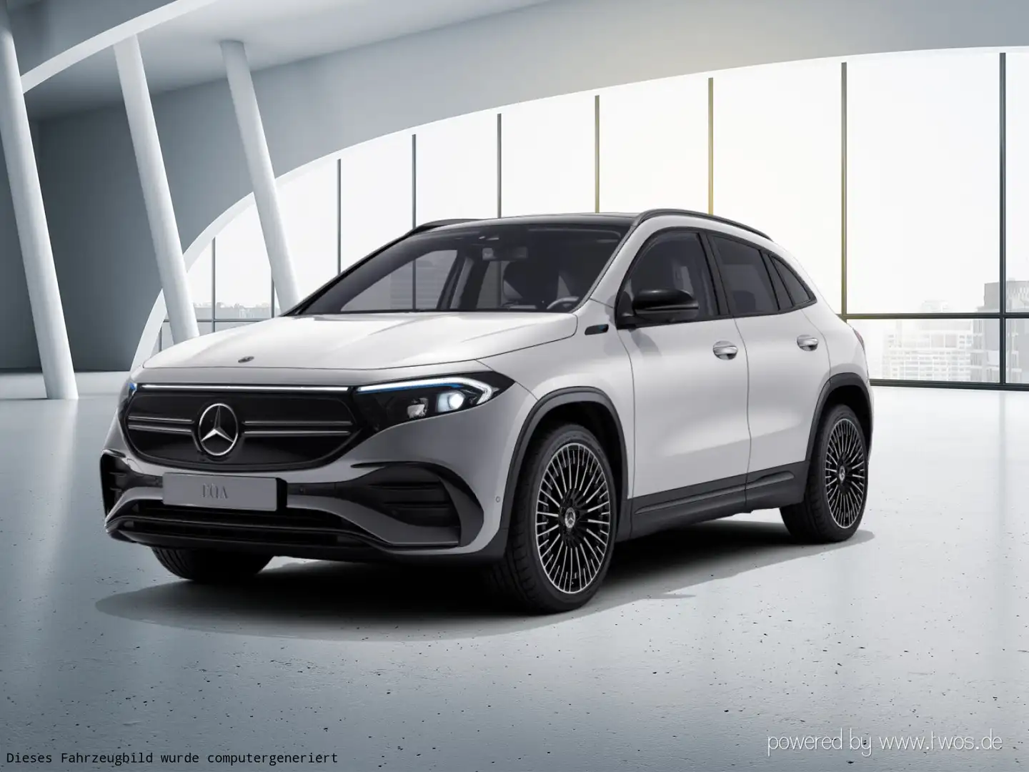 Mercedes-Benz EQA 250 EQA 250 AMG Pano 360 Cam LED Night Totw Spur Navi Weiß - 2