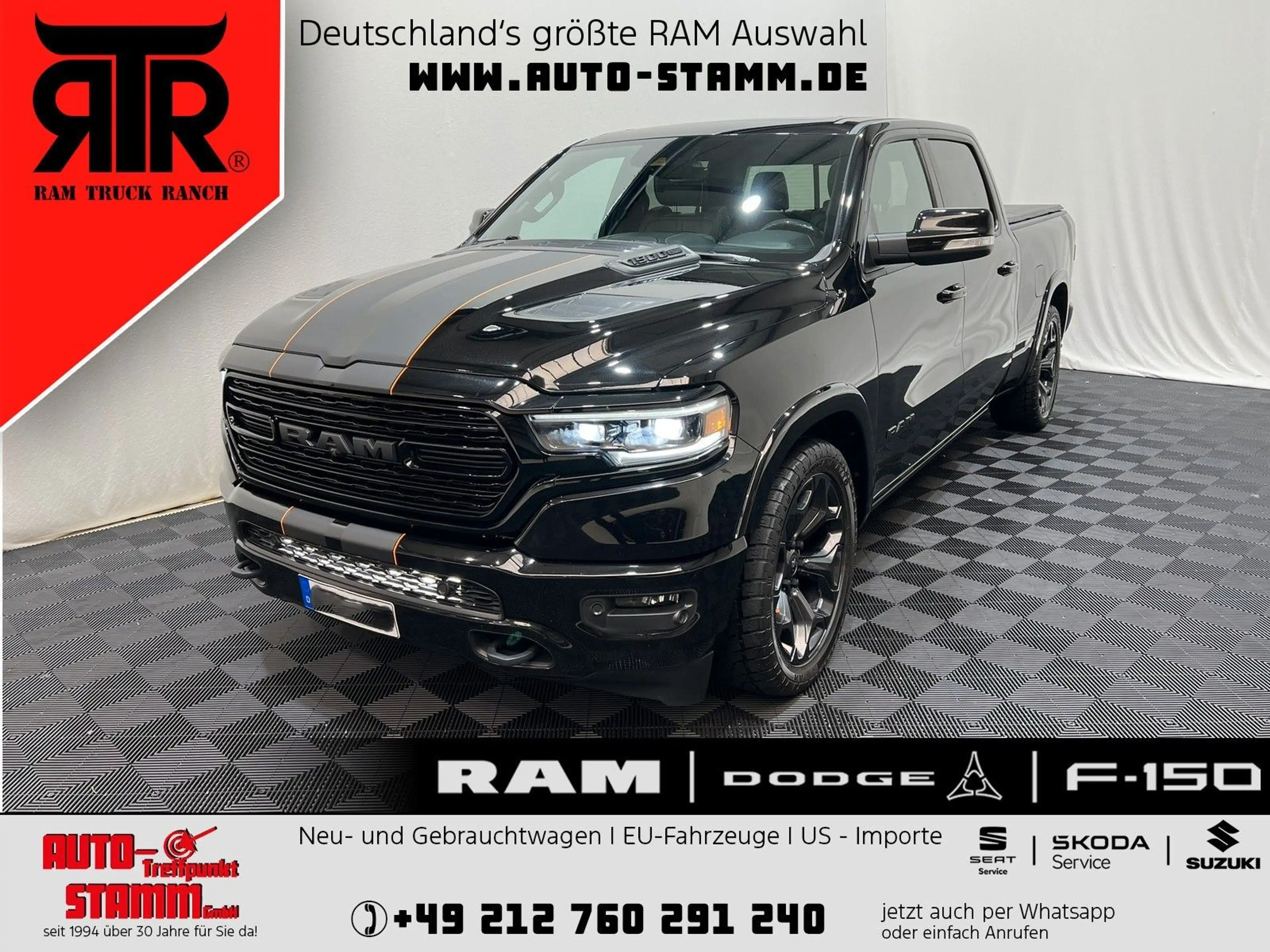 Dodge RAM 1500 LIMITED NIGHT CREW CAB 4X4 *RTR UMBAU*