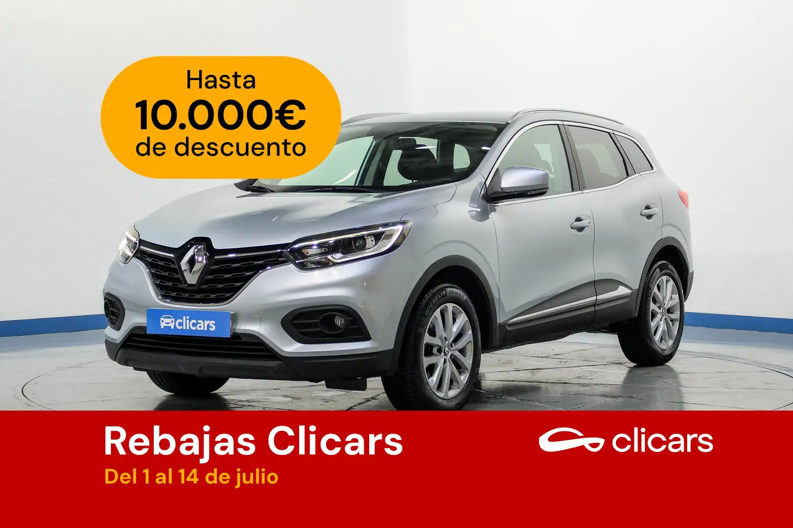 Renault Kadjar 1.5dCi Blue Intens 85kW Plateado - 1