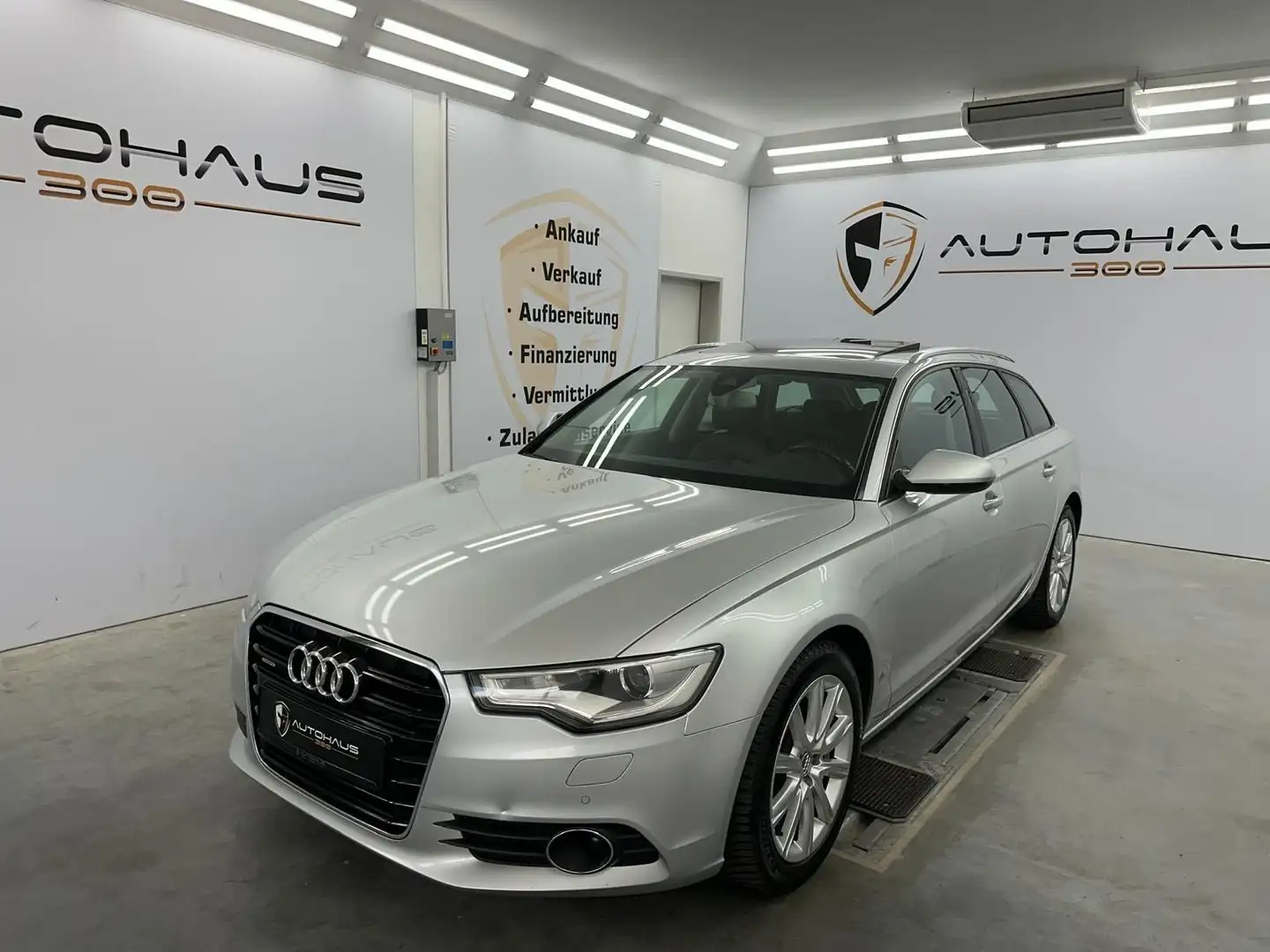 Audi A6 Avant 3.0 TDI quattro AHK NAVI KLIMA RFK ACC Argent - 1