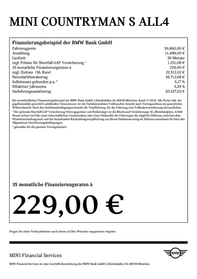 MINI Cooper S Countryman Countryman S ALL4 Head-Up DAB LED Pano.Dach Shz Grün - 2