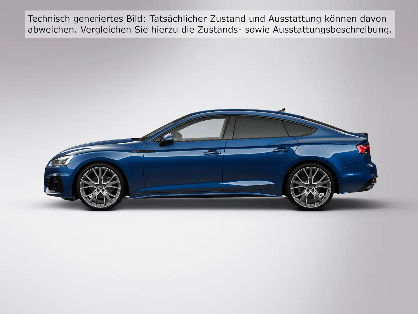 Audi A5 S line 35 TDI S tronic LED NAVI EPH Blau - 2