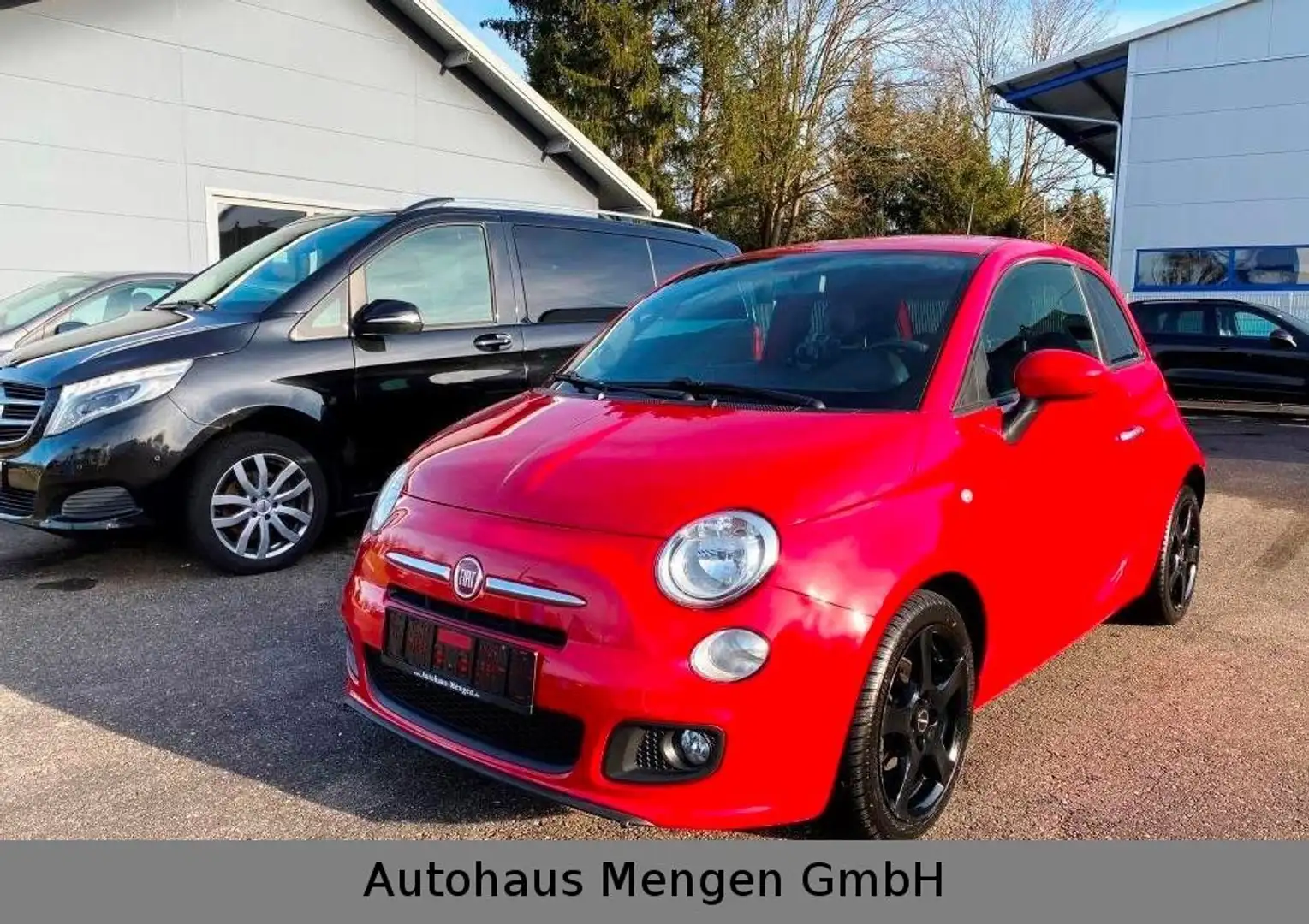 Fiat 500 S  PDC/ALU/Klimaa./77KW Rot - 1