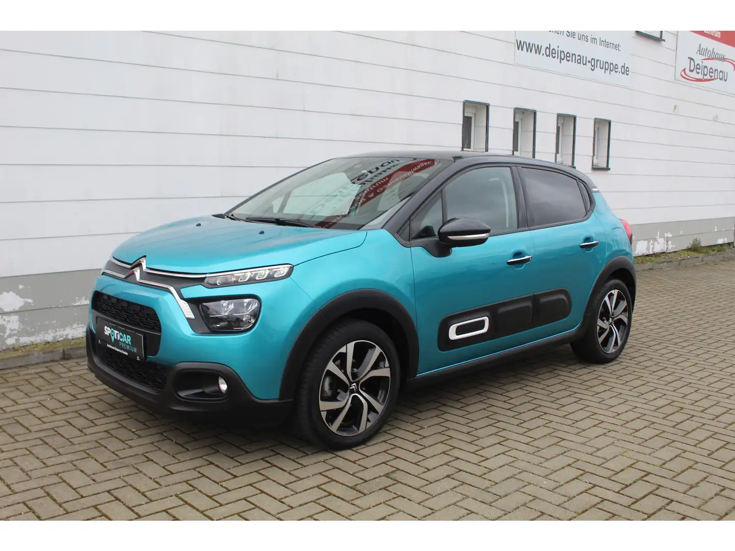 Citroen C3 Shine PT110 EAT6 LED Navi Keyless Alu Kamera Blau - 2