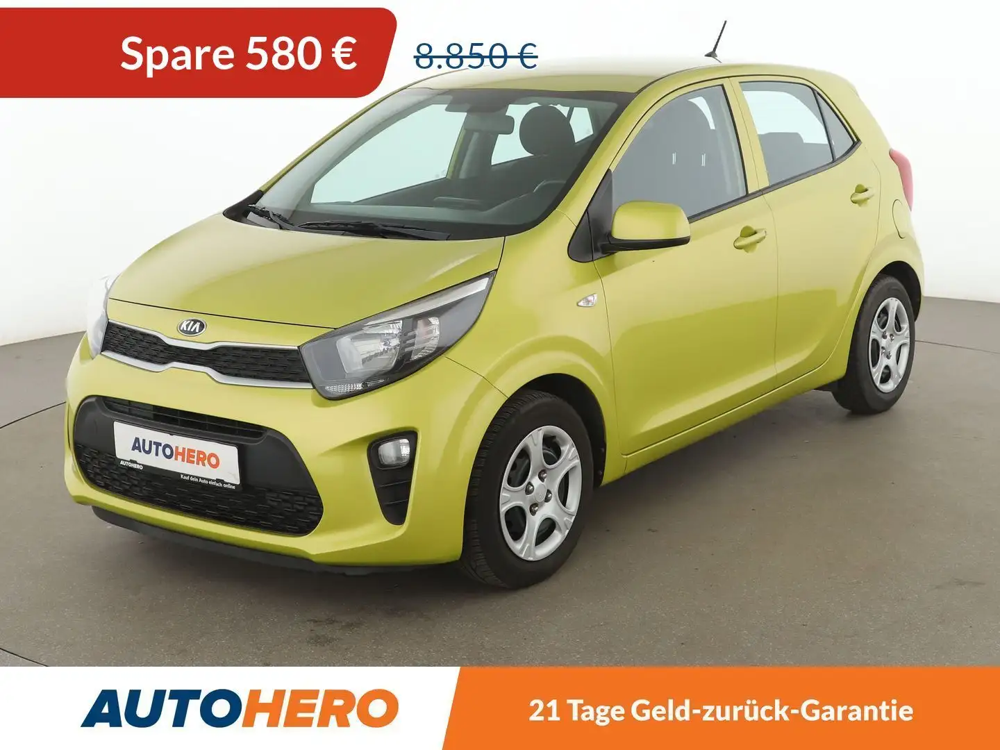 Kia Picanto 1.0 Edition 7 *SHZ*LHZ*KLIMA*GARANTIE* Gelb - 1