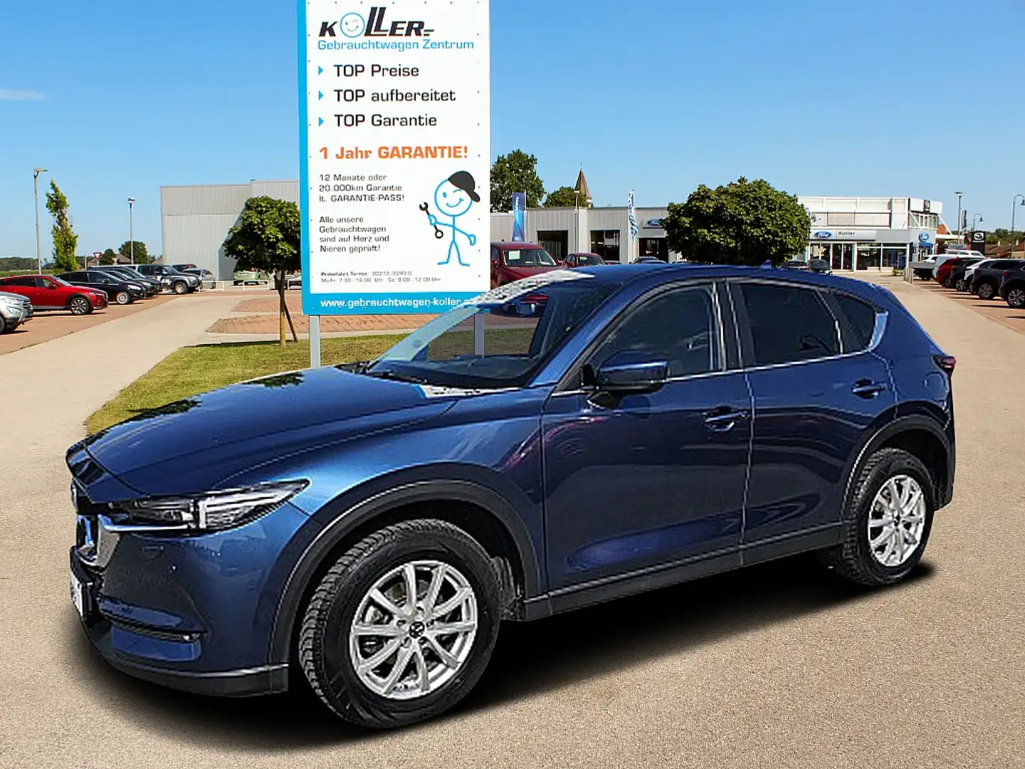 Mazda CX-5 G165 Edition 100 Modrá - 1