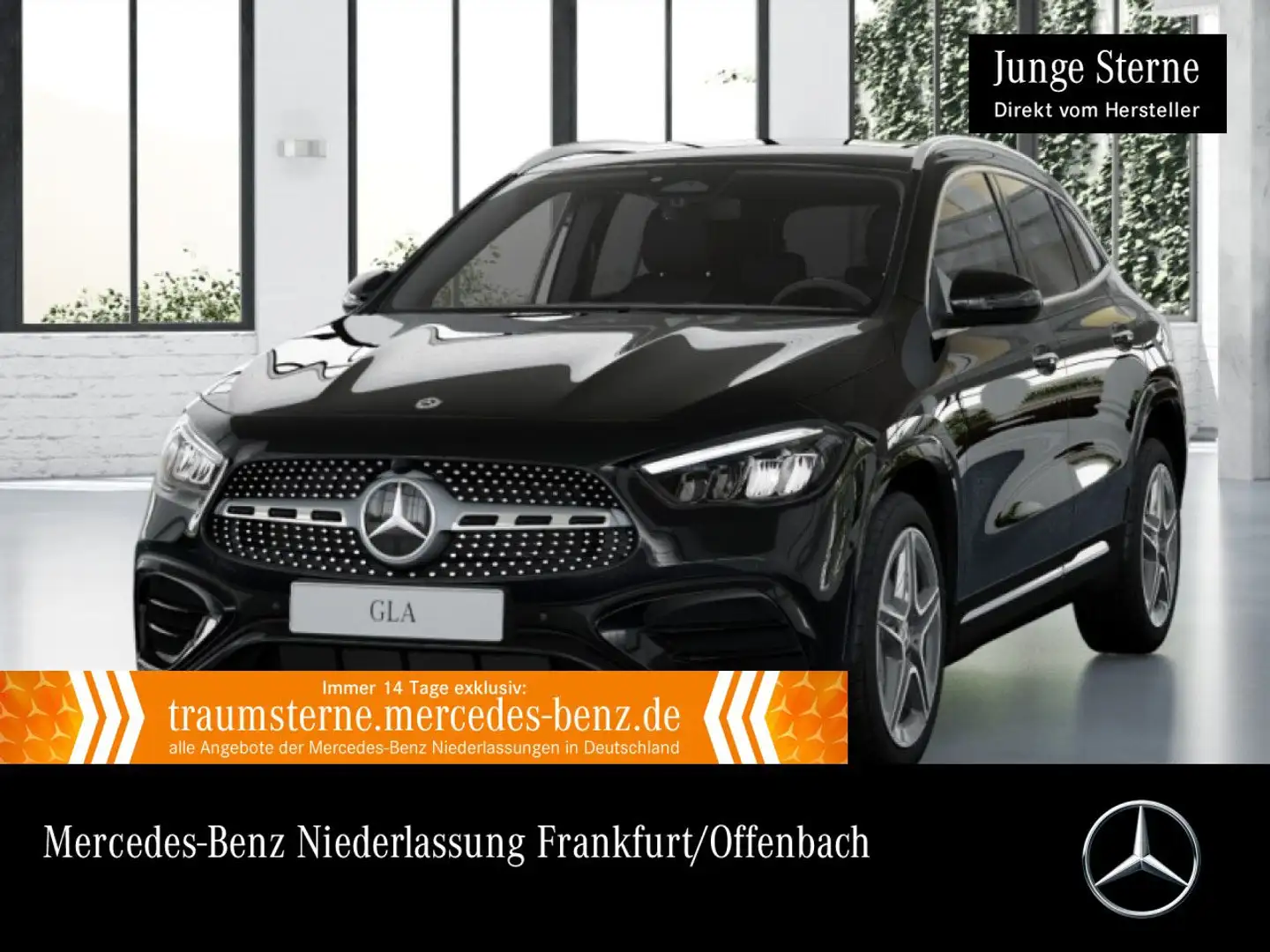 Mercedes-Benz GLA 200 AMG+LED+KAMERA+TOTW+KEYLESS+7G Schwarz - 1