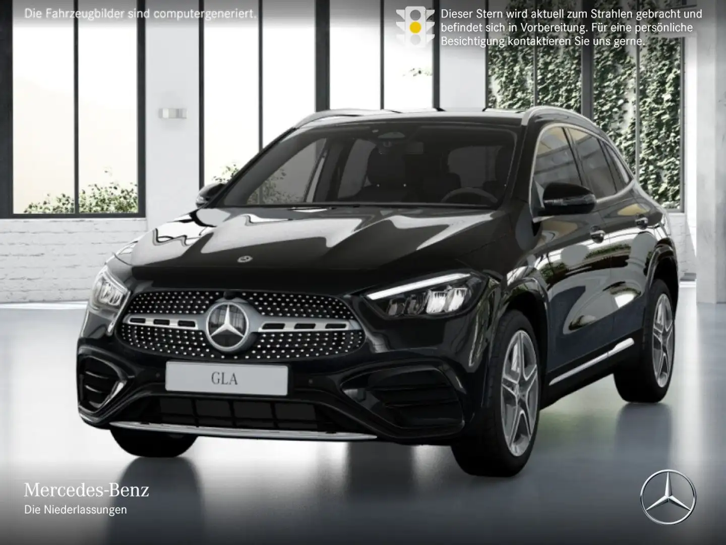 Mercedes-Benz GLA 200 AMG+LED+KAMERA+TOTW+KEYLESS+7G Schwarz - 2