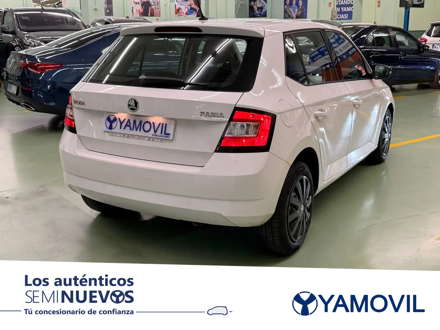 Skoda Fabia 1.0 MPI Ambition 55kW Blanc - 2