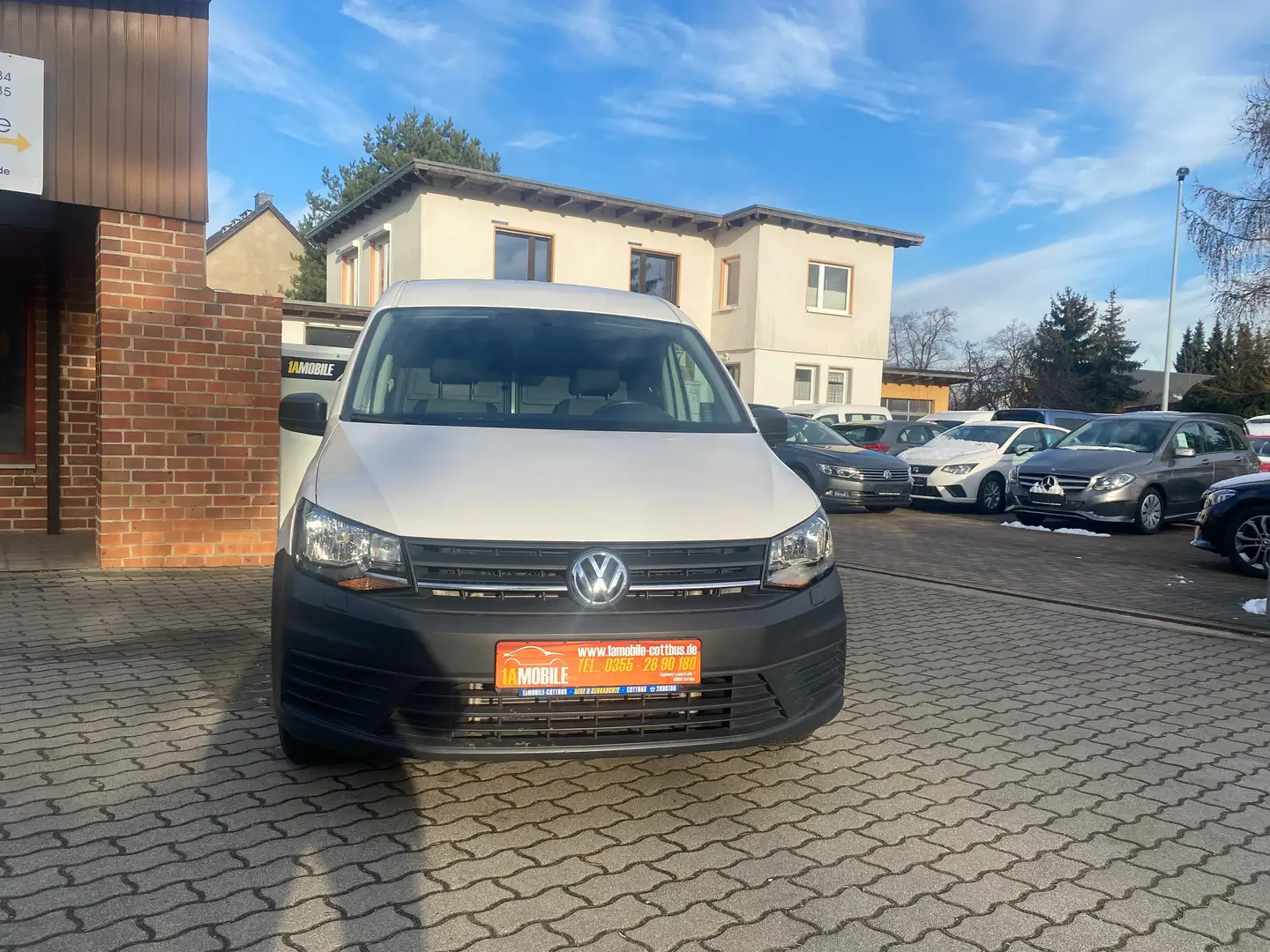 Volkswagen Caddy Maxi Kasten Sitzh. AHK  19% MwSt. ausweisbar !!! Weiß - 2