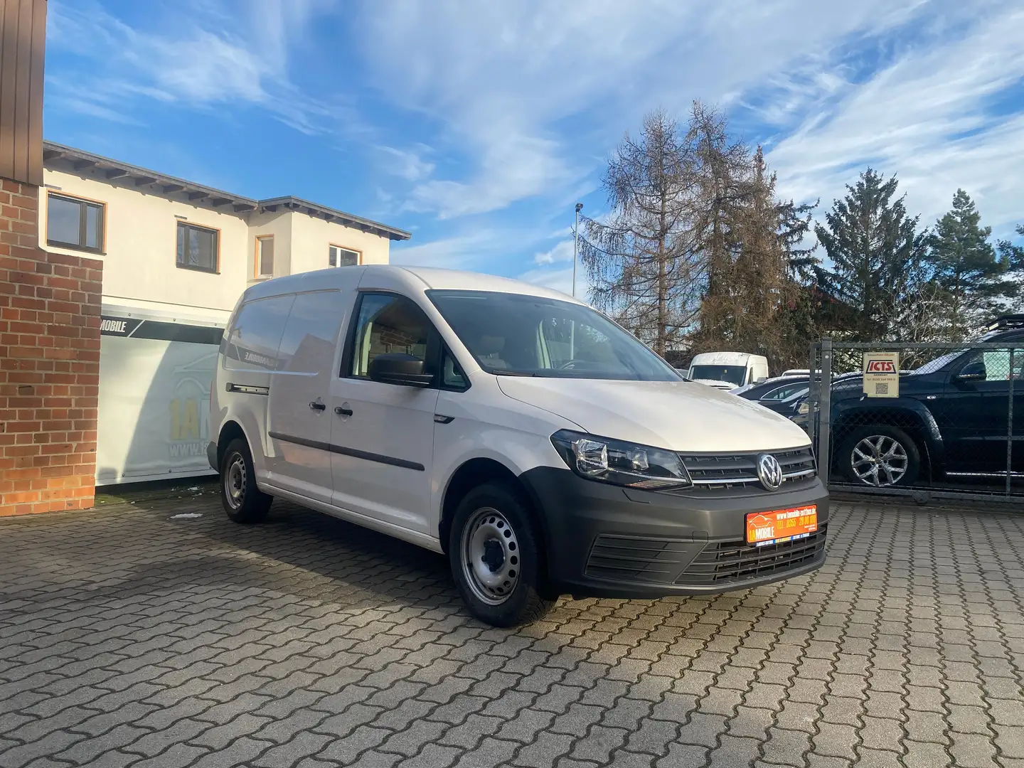 Volkswagen Caddy Maxi Kasten Sitzh. AHK  19% MwSt. ausweisbar !!! Weiß - 1