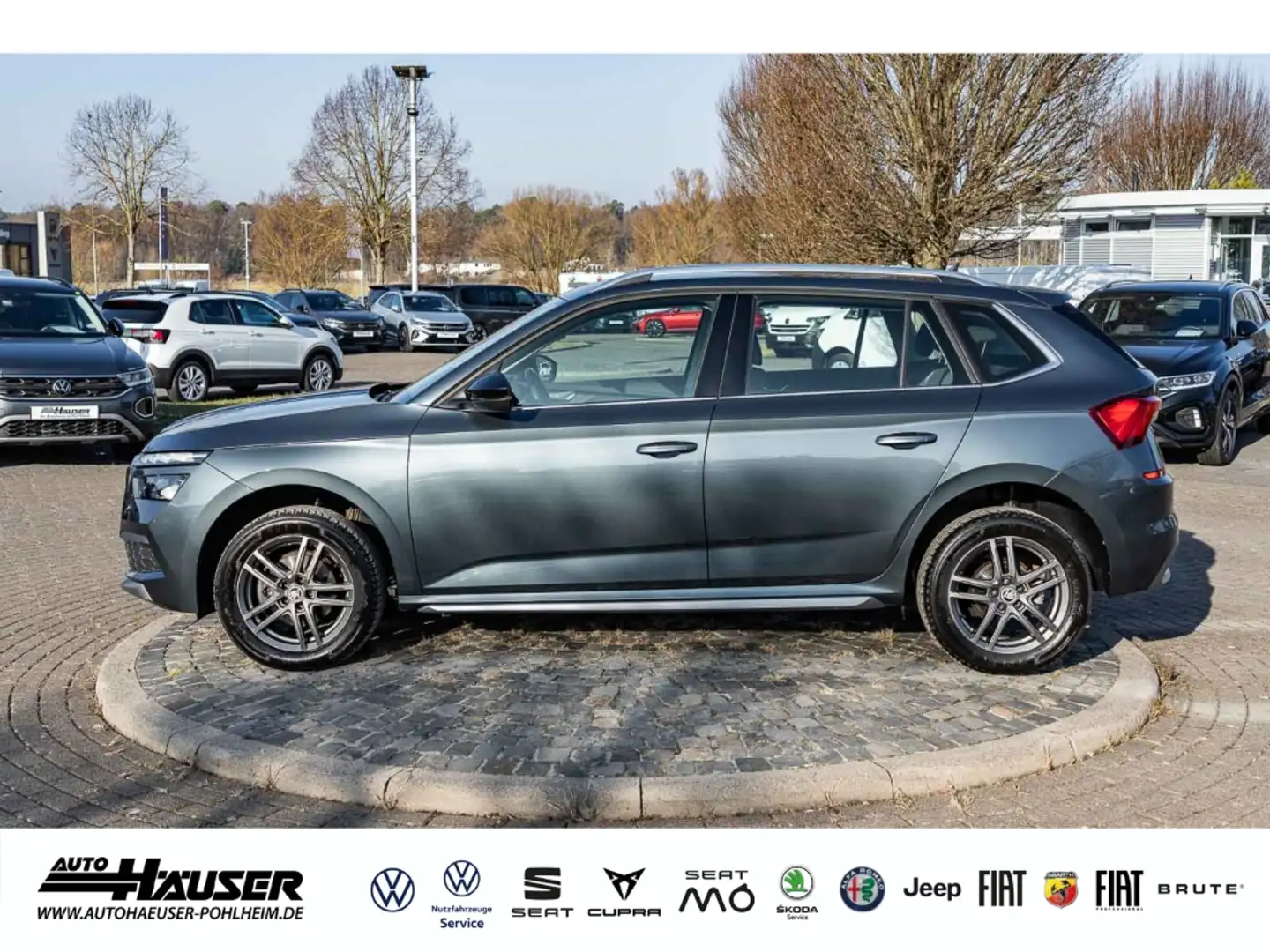 Skoda Kamiq Style 1.0 TSI DSG KAMERA TEMPOMAT LED PDC SMART-LI Grau - 2