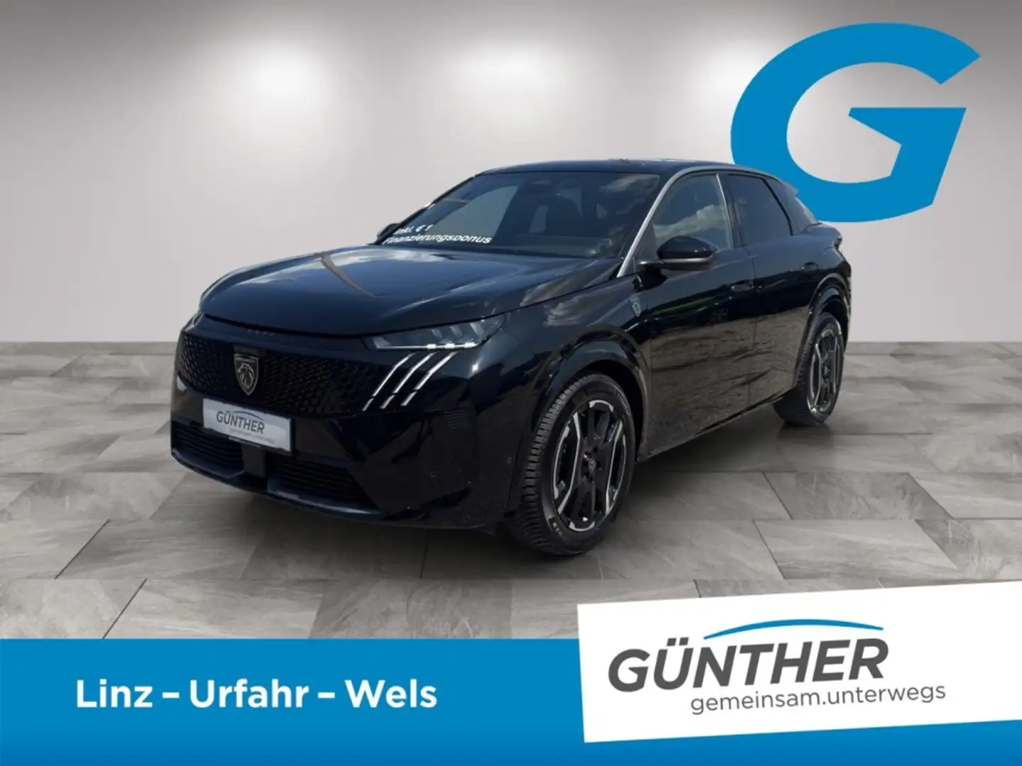 Peugeot 3008 E-3008 GT Elektromotor 210 - Batterie 73 kWh Schwarz - 1