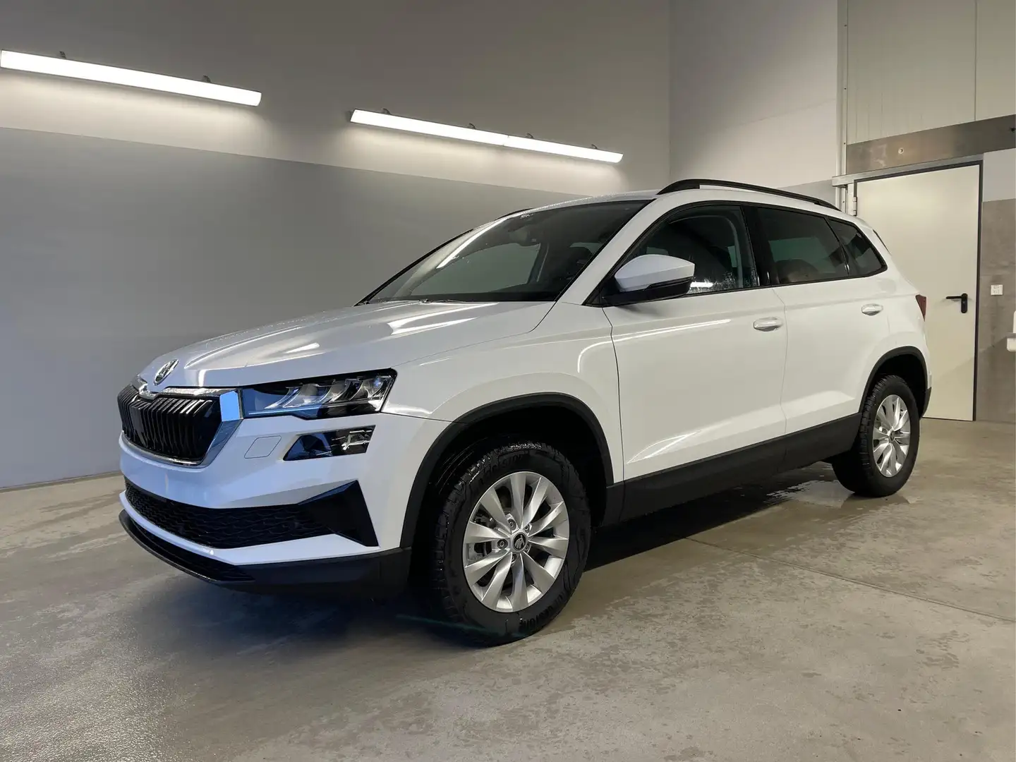 Skoda Karoq Selection 150PS DSG AHK+Kamera+ACC+Kessy+Kamera... Weiß - 1