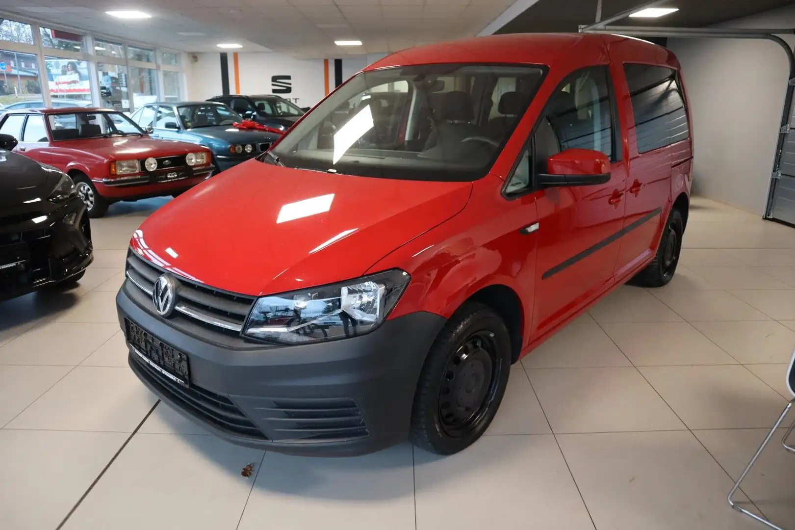 Volkswagen Caddy PKW/KAMERA/PDC/SHZ/BLUETOOTH Rojo - 1