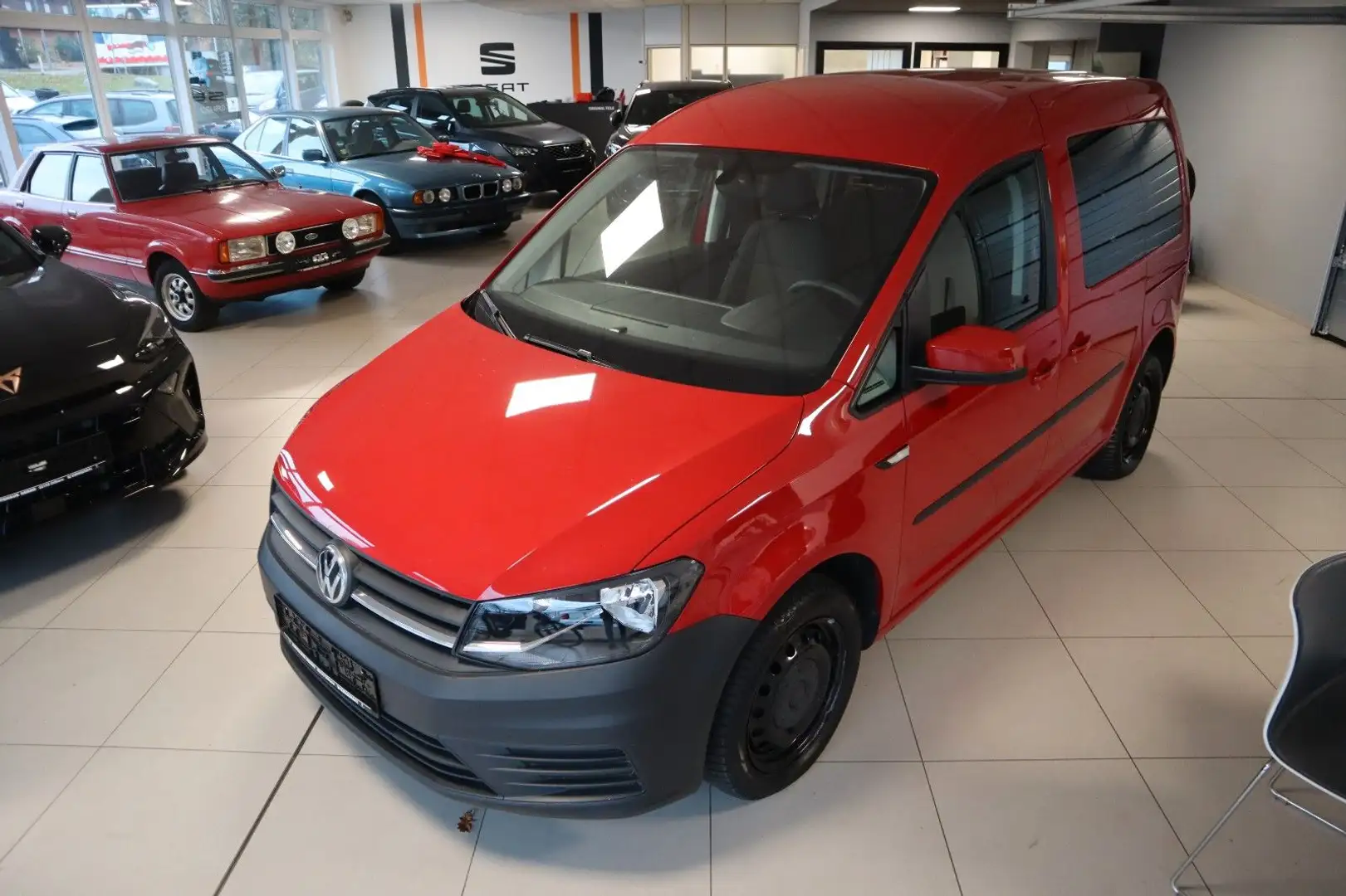 Volkswagen Caddy PKW/KAMERA/PDC/SHZ/BLUETOOTH Rojo - 2
