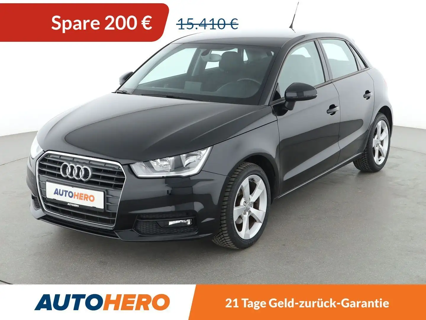 Audi A1 1.0 TFSI Sport*TEMPO*PDC*SHZ* Schwarz - 1