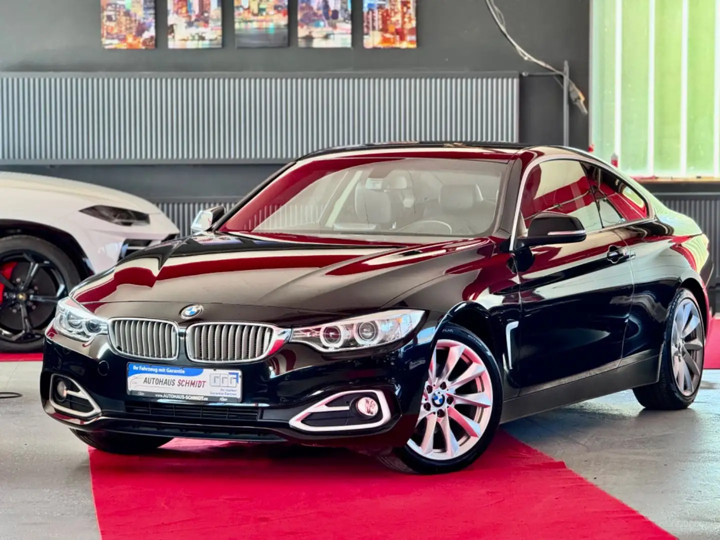 BMW 420 d Coupe NaviProf Leder Sportautomatik BiXenon Schwarz - 1
