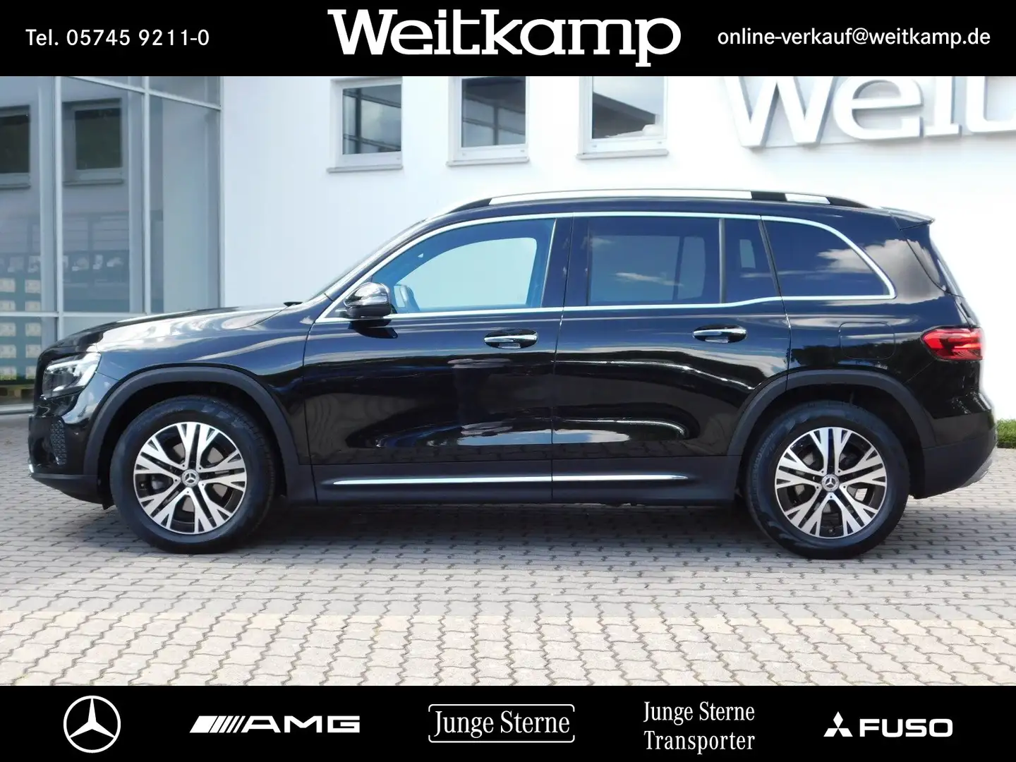 Mercedes-Benz GLB 180 GLB 180 d Progressive+AHK+Distronik+Keyl.+Kamera Schwarz - 2