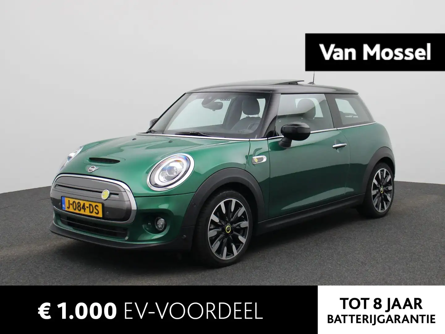 MINI Mini Electric Yours 33 kWh | Glazen Schuif-/Kantel Verde - 1
