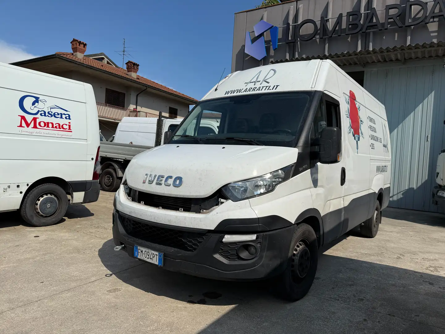 Iveco Daily 35-140/2.3/EURO 6B/MOTORE FUSO/2018 Bianco - 1