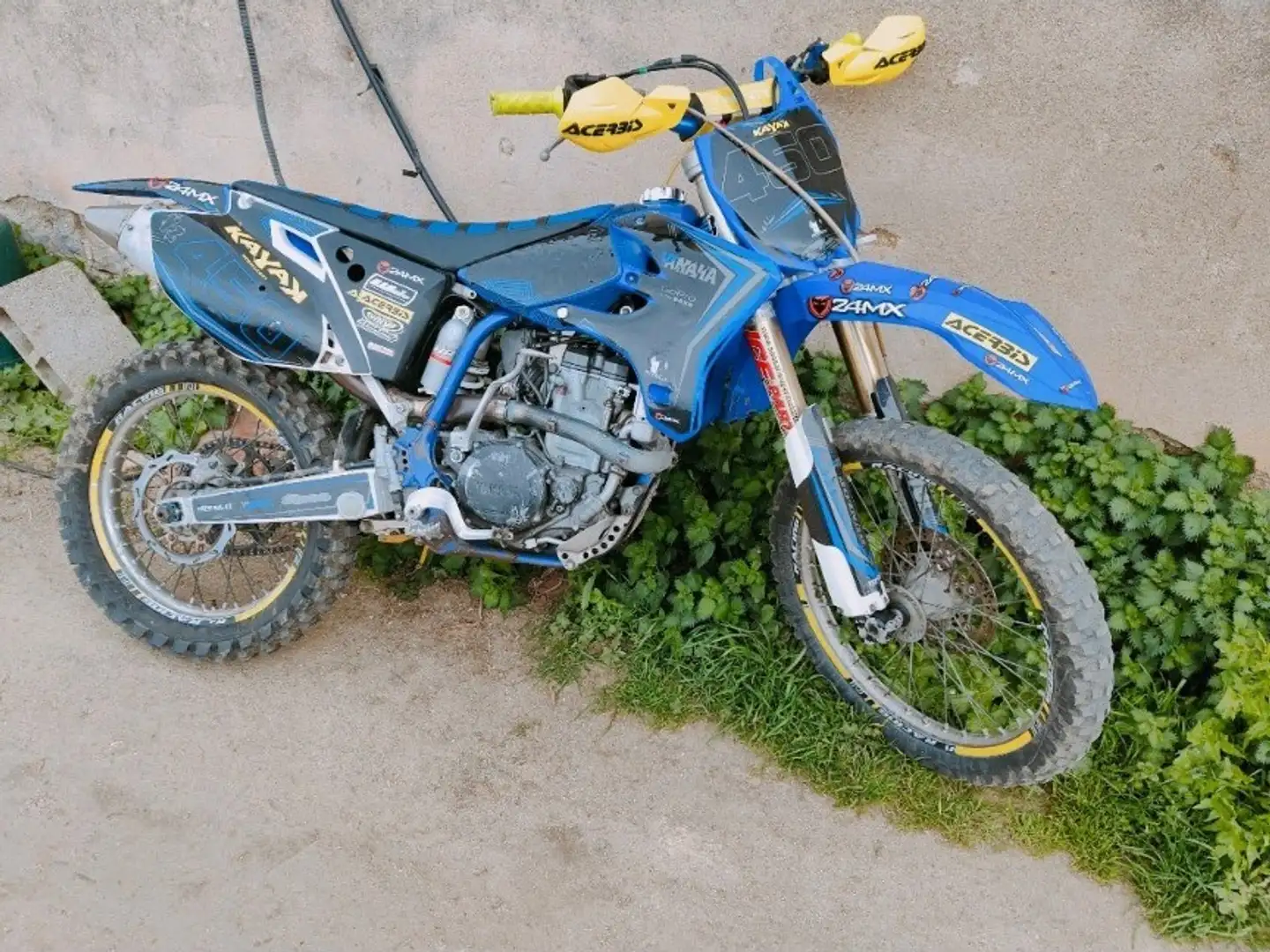 Yamaha YFZ 450 Modrá - 2
