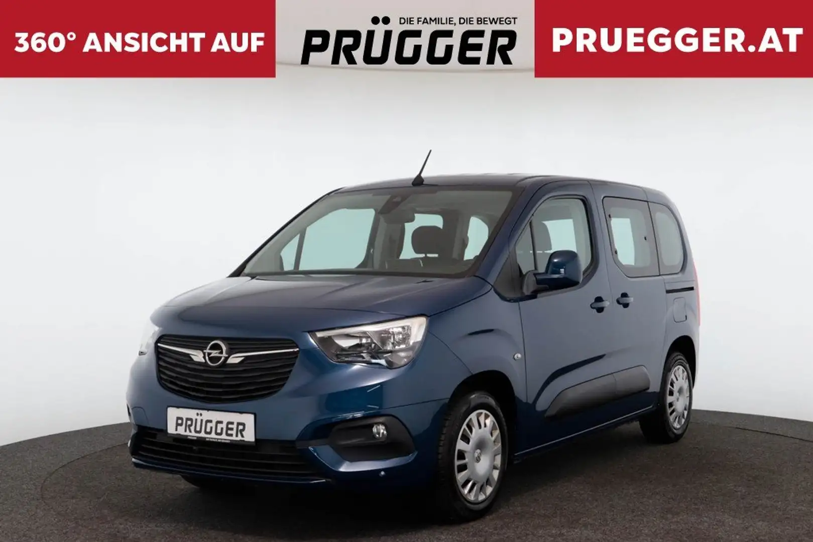 Opel Combo Life 1,2 Turbo L1H1 Edition NAVI 2xSCHIEBETÜ Blau - 1