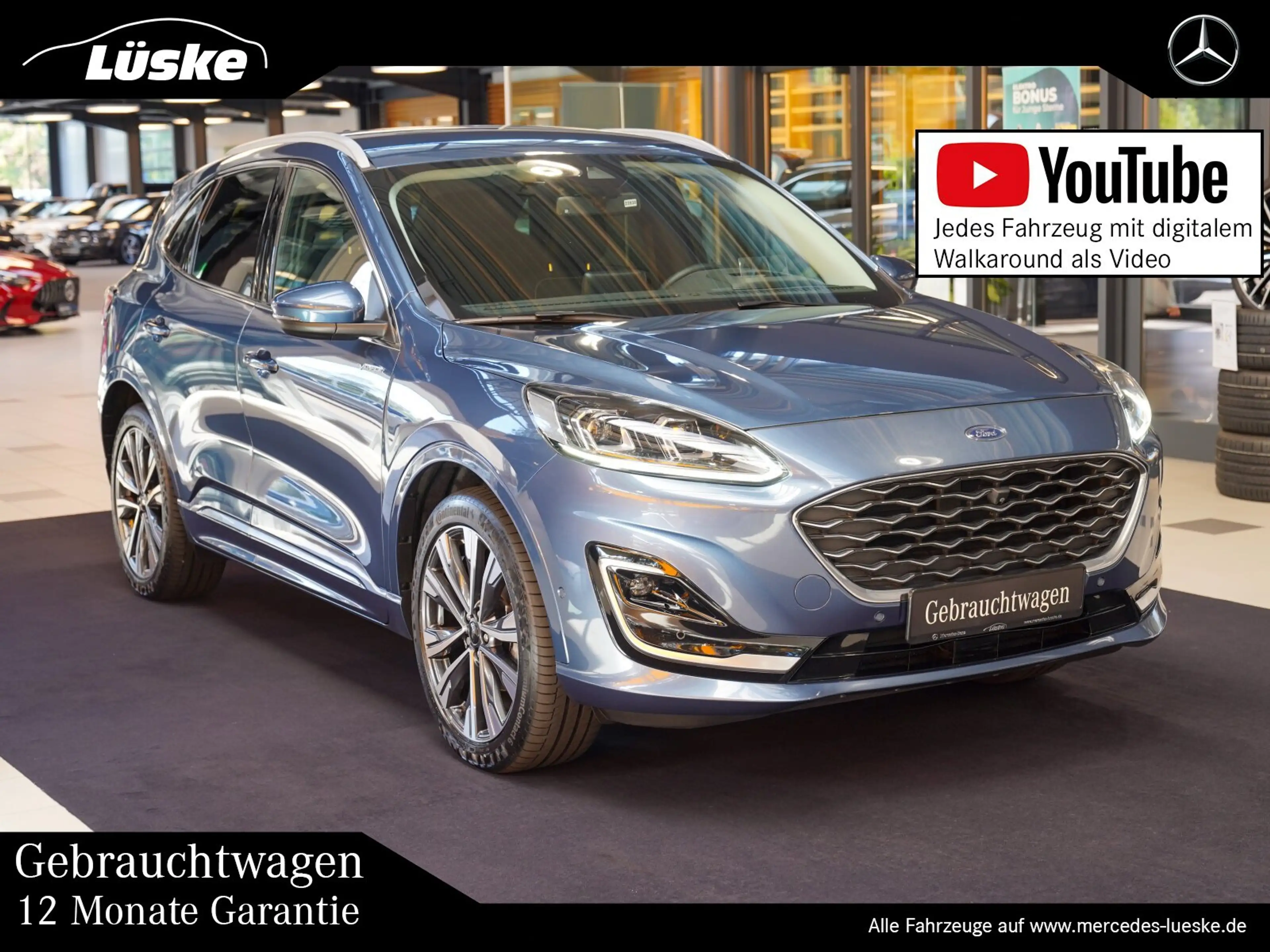 Ford Kuga 2.0 Vignale Leder Head-up AHK Standheizung