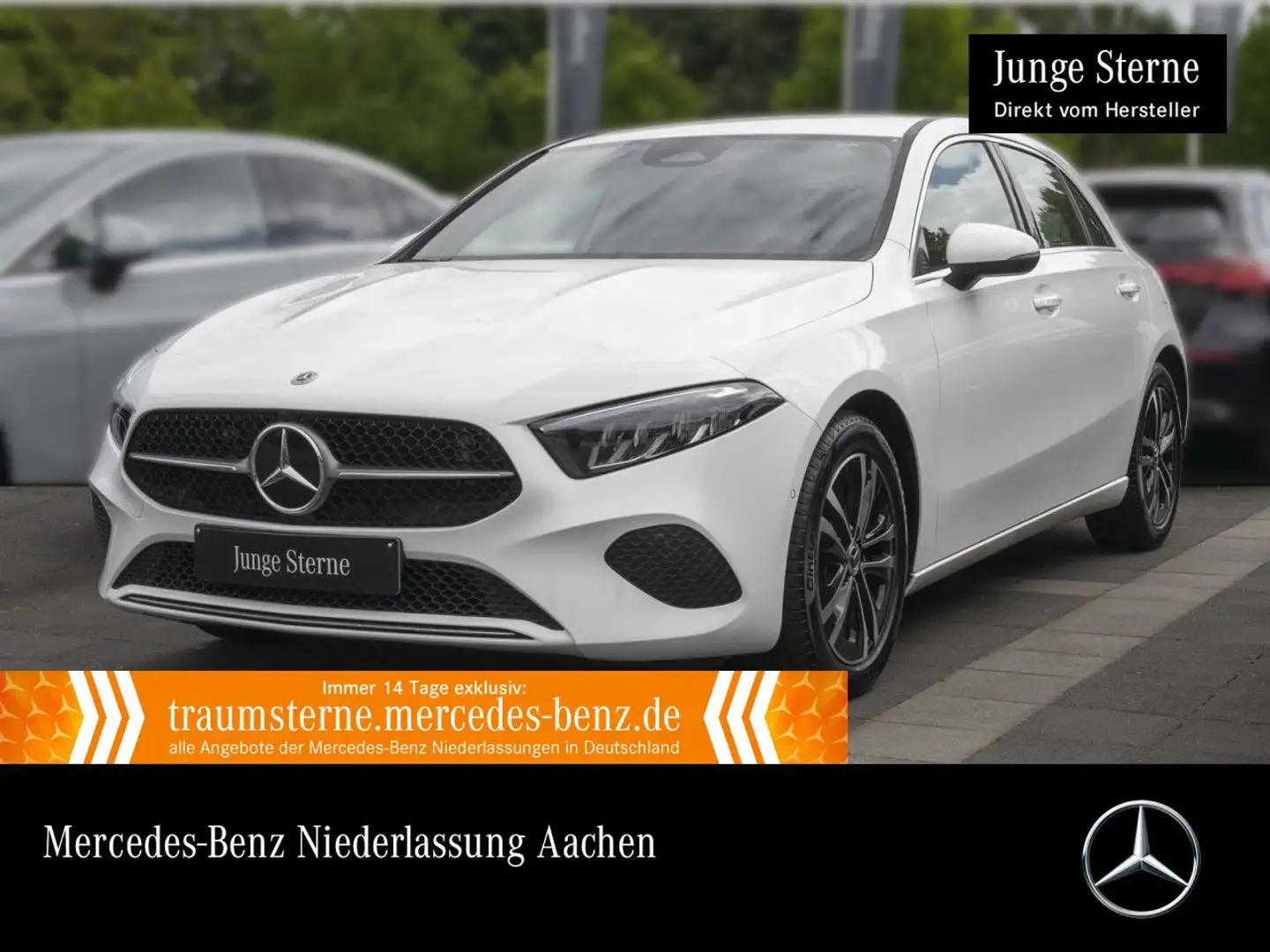 Mercedes-Benz A 200 PROGRESSIVE+AHK+LED+KAMERA+7G Weiß - 1